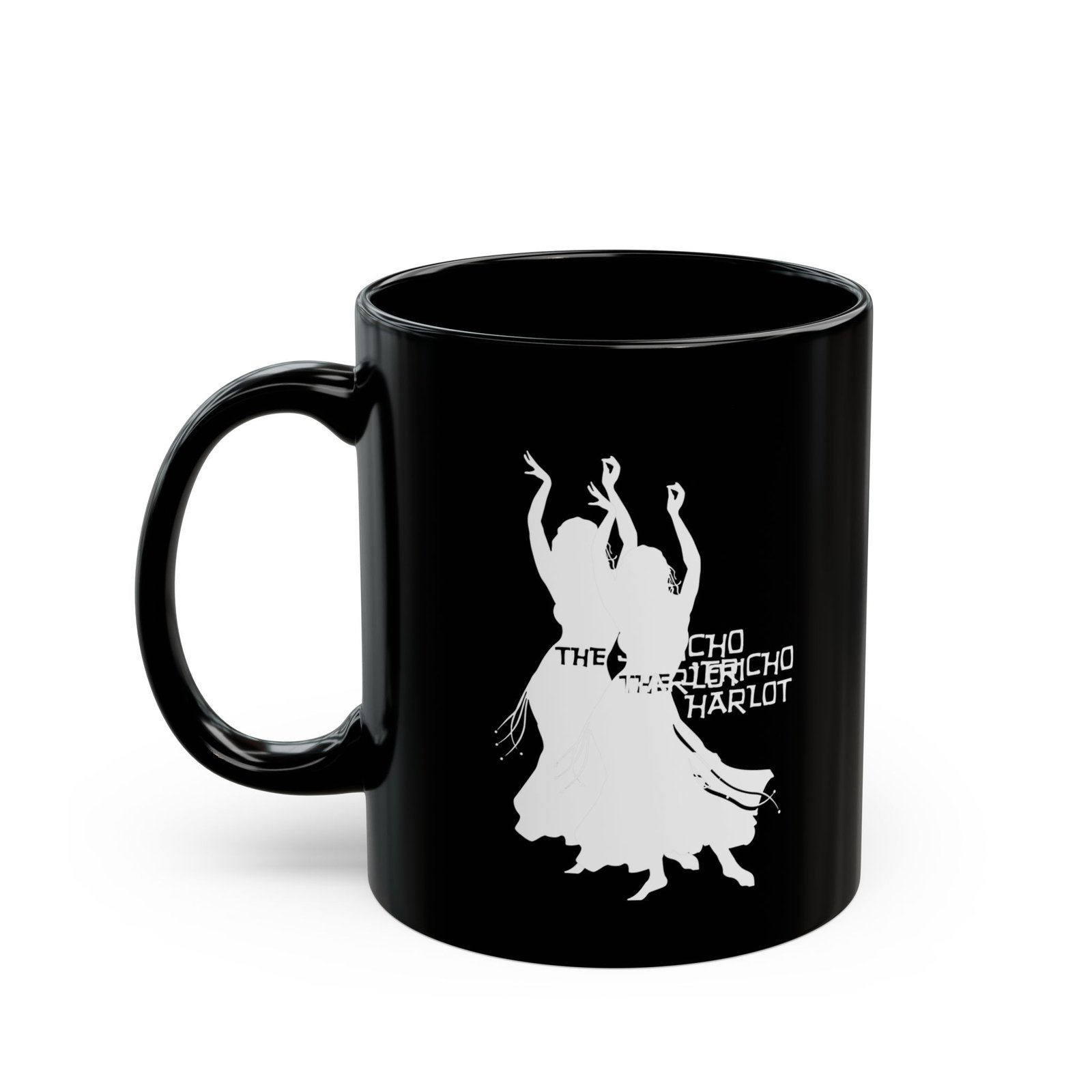 The Jericho Harlot 11oz Black Mugs