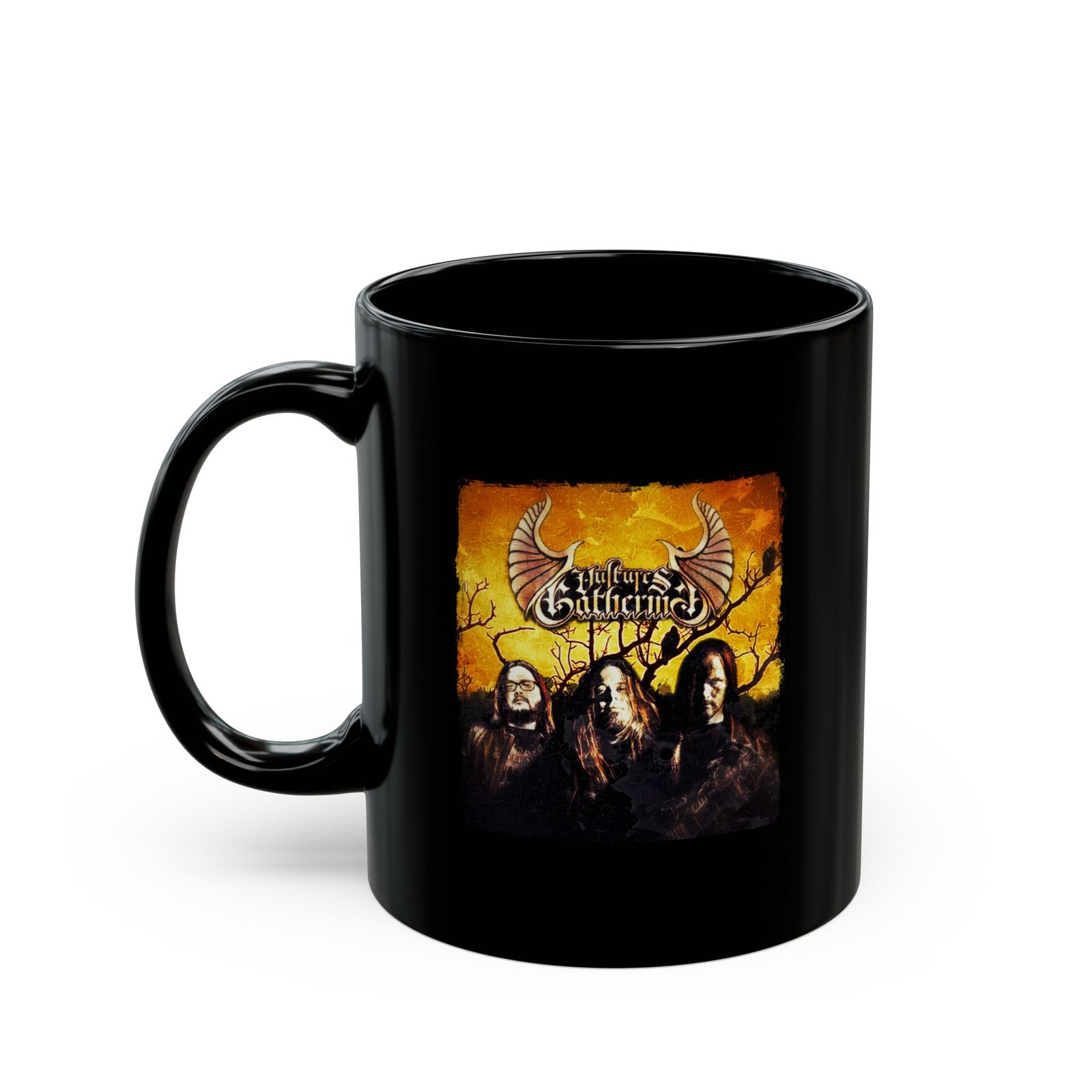 Vultures Gathering 11oz Black Mugs