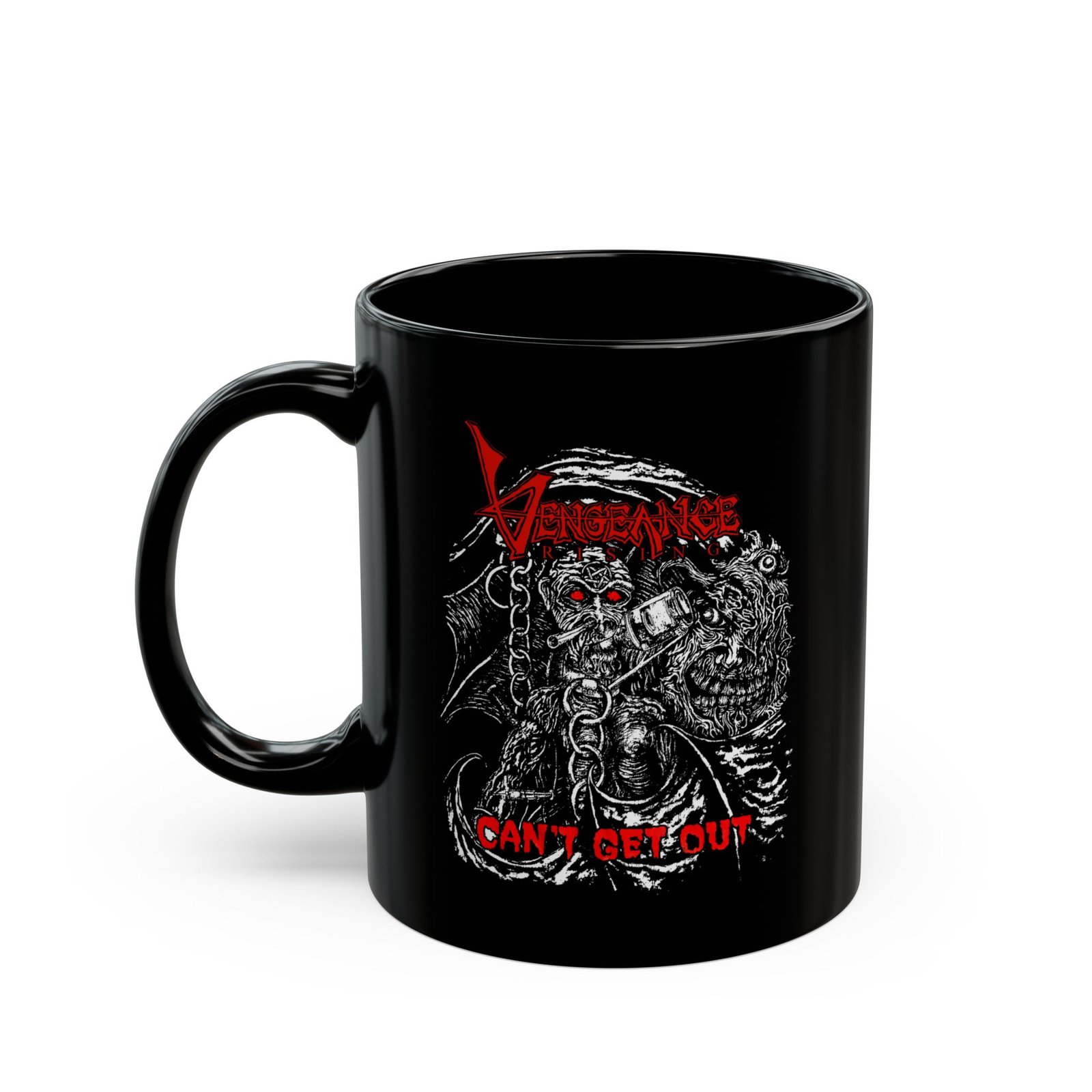 Vengeance Rising - Can't Get Out 11oz Black Mugs