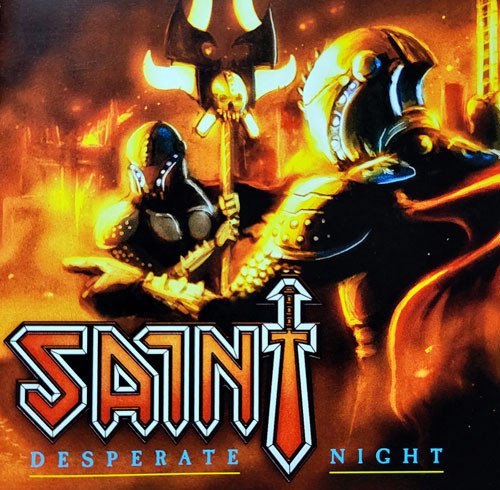 Saint - Desperate Night Metal Icon Series CD (LB2)