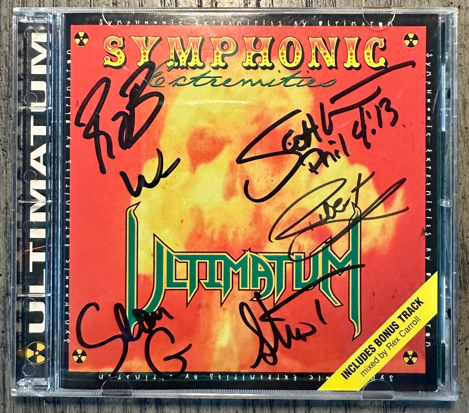 Ultimatum - Symphonic Extremities Autographed CD (FG1)