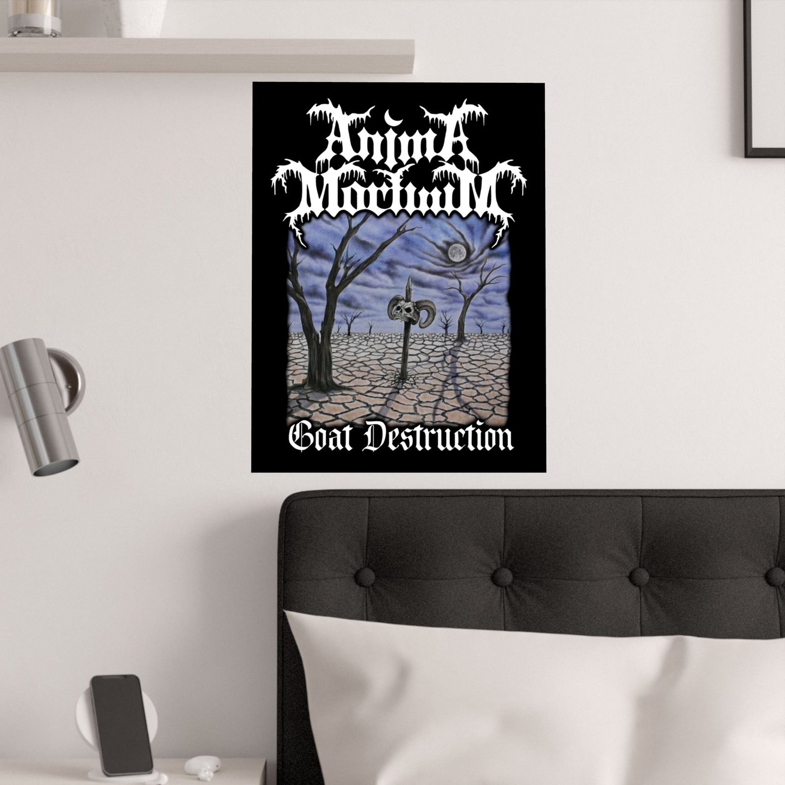 Anima Mortuum - Goat Destruction Poster Prints (210gsm) - Image 3