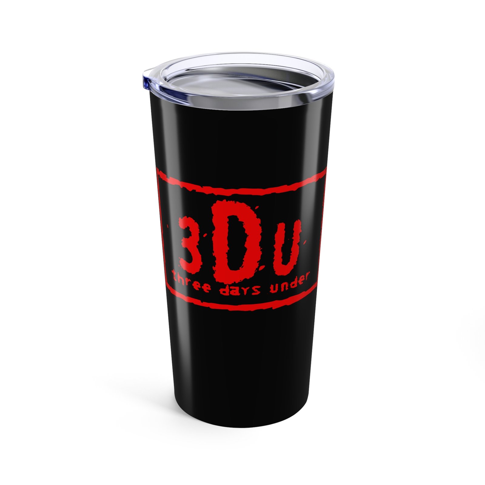 3 Days Under 3DU 20oz Stainless Steel Tumbler - Image 4