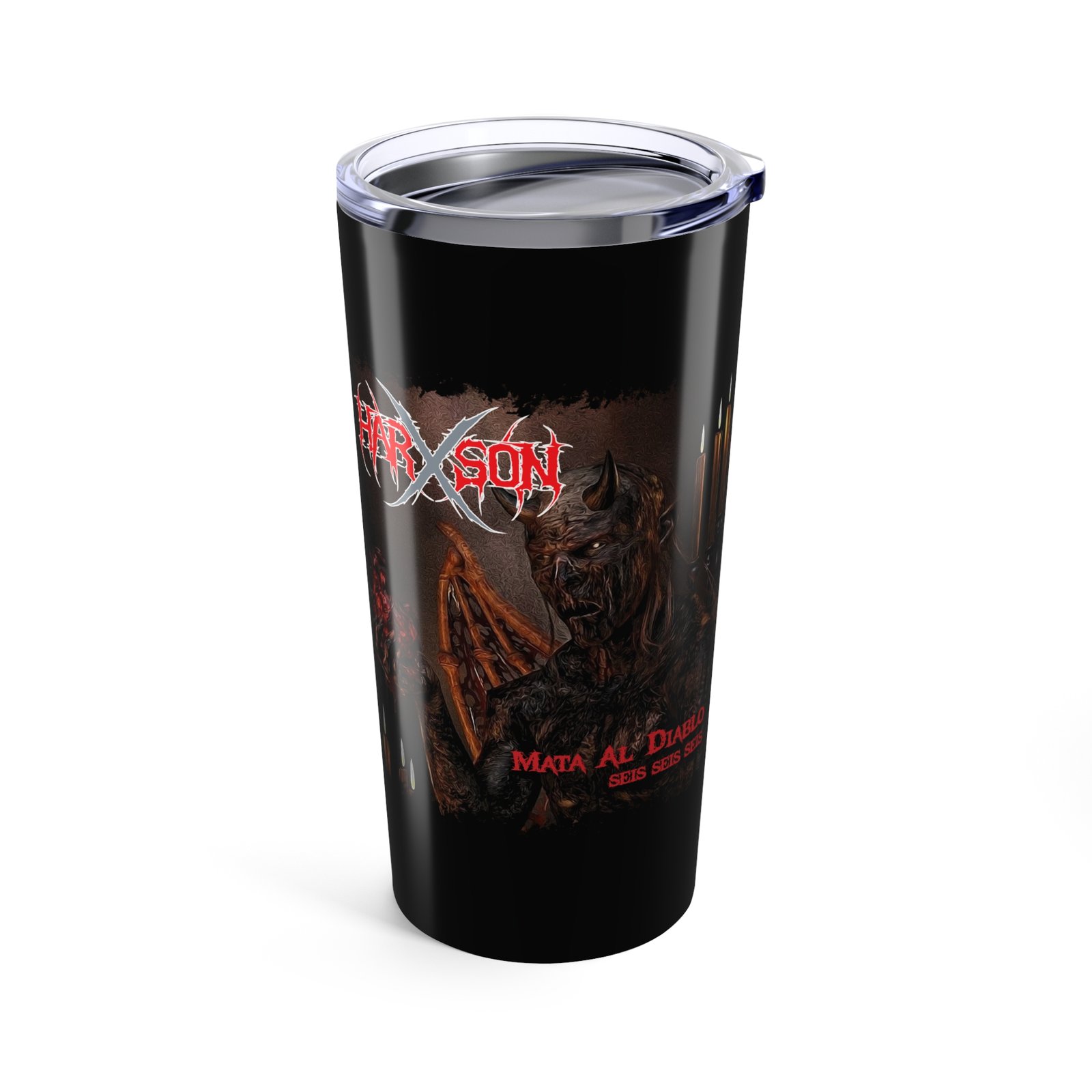 HarXson - Mata Al Diablo 20oz Stainless Steel Tumbler