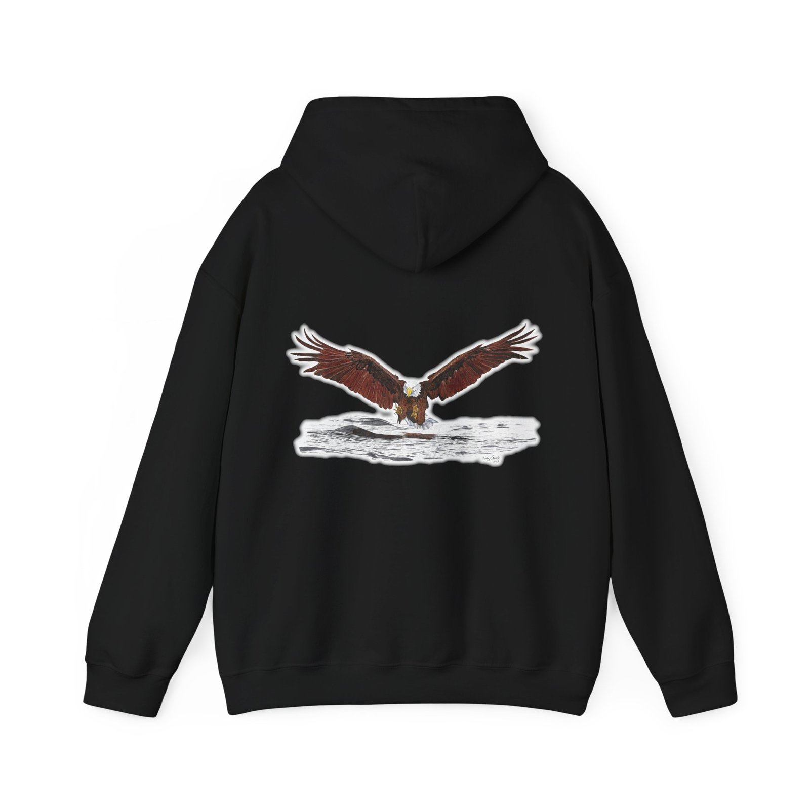 Rudy Gruenke - Open Wings Pullover Hooded Sweatshirt