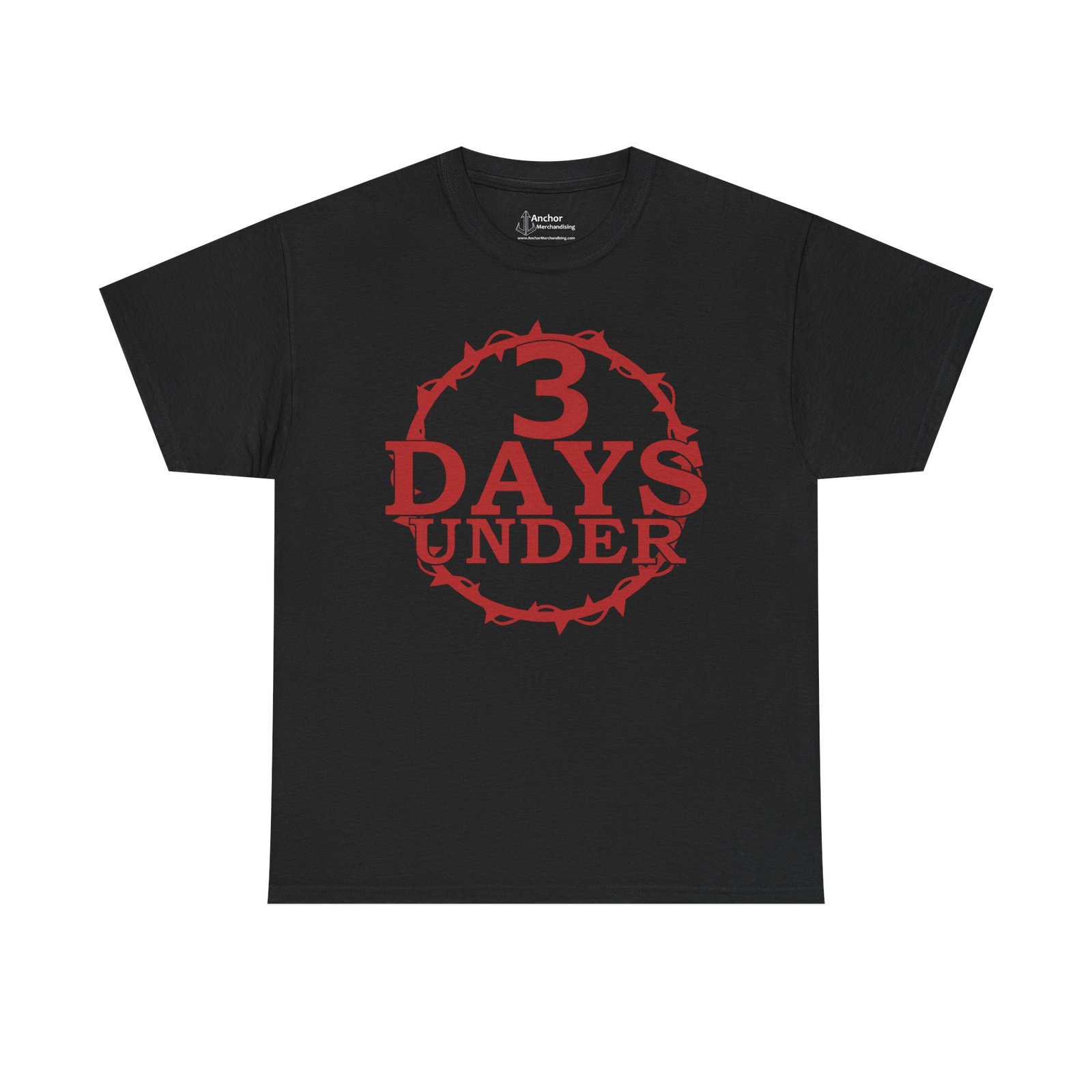3 Days Under Logo Short Sleeve T-shirt