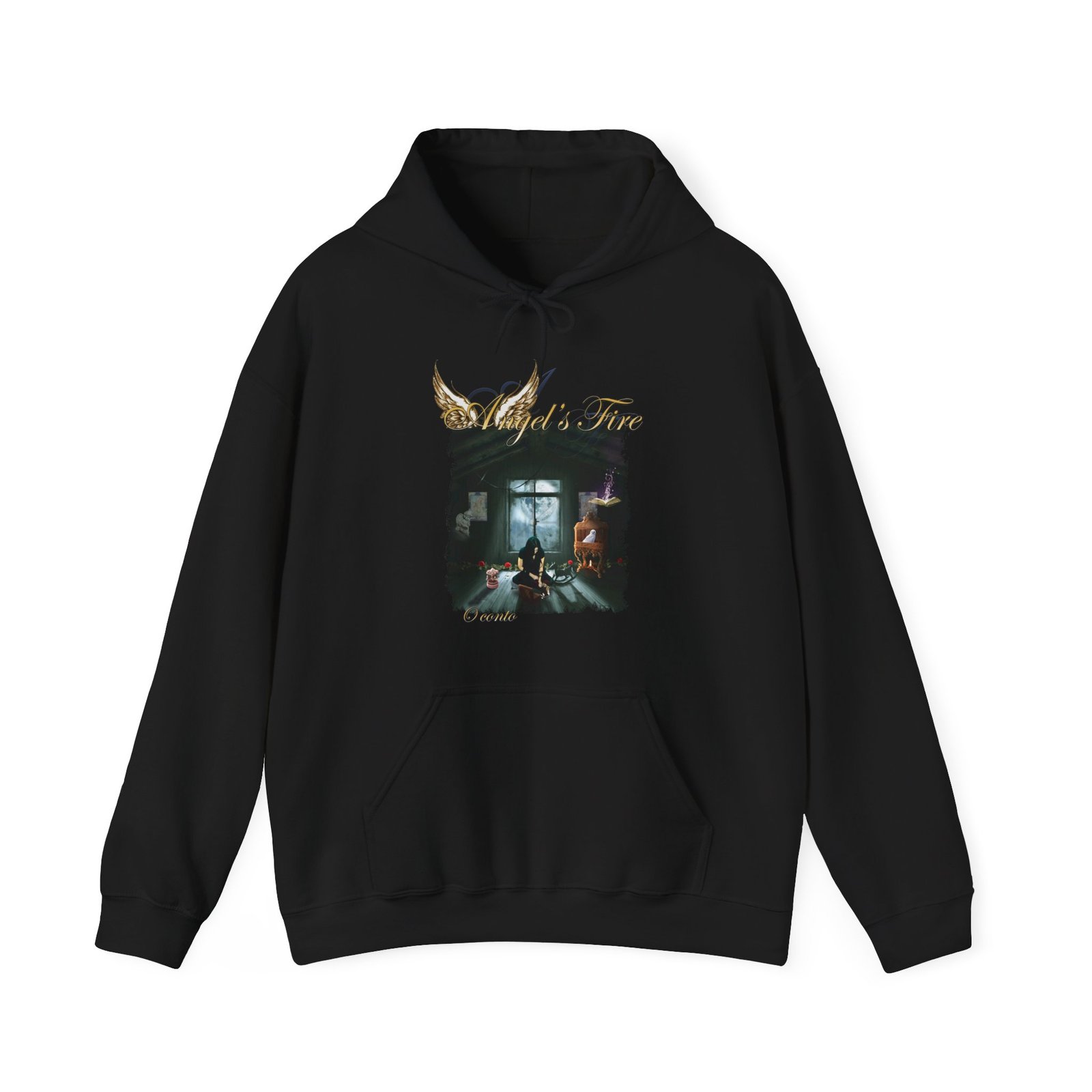 Angel's Fire - O Conto Pullover Hooded Sweatshirt