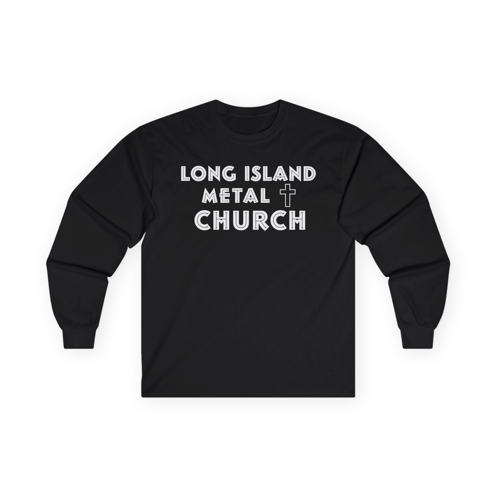Long Island Metal Church Long Sleeve Tshirt