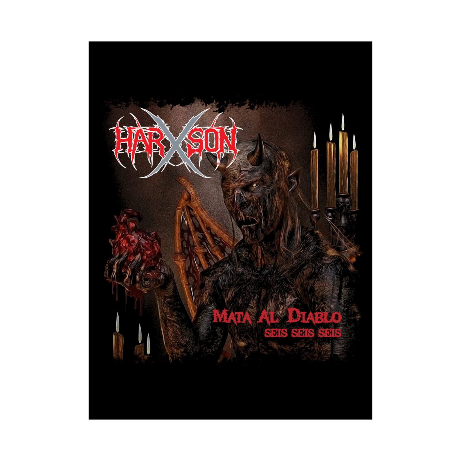 HarXson - Mata Al Diablo Poster Prints (210gsm)