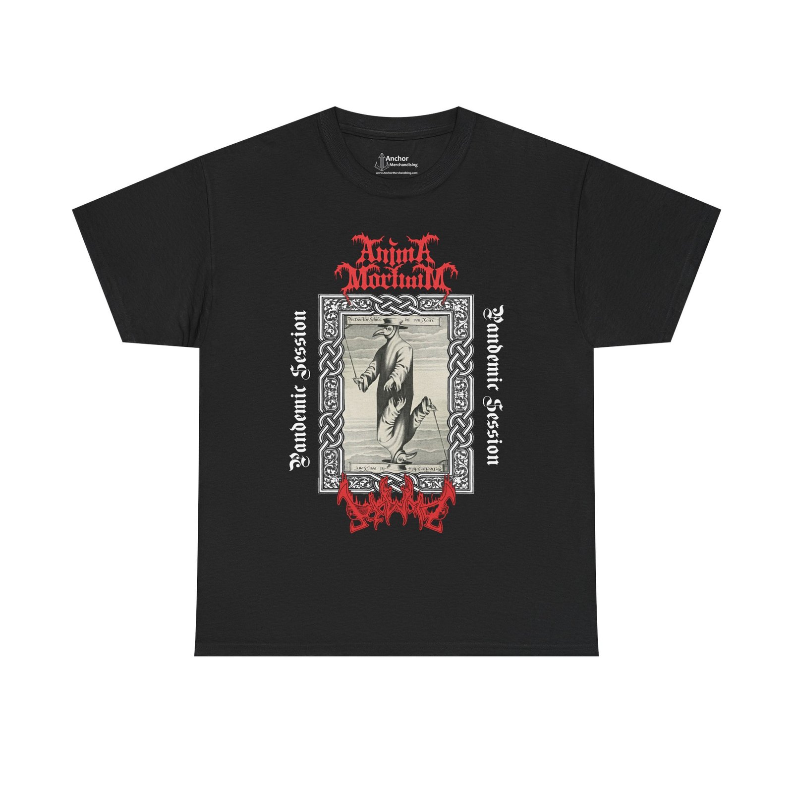 Anima Mortuum - Pandemic Sessions Short Sleeve Tshirt (2-Sided)