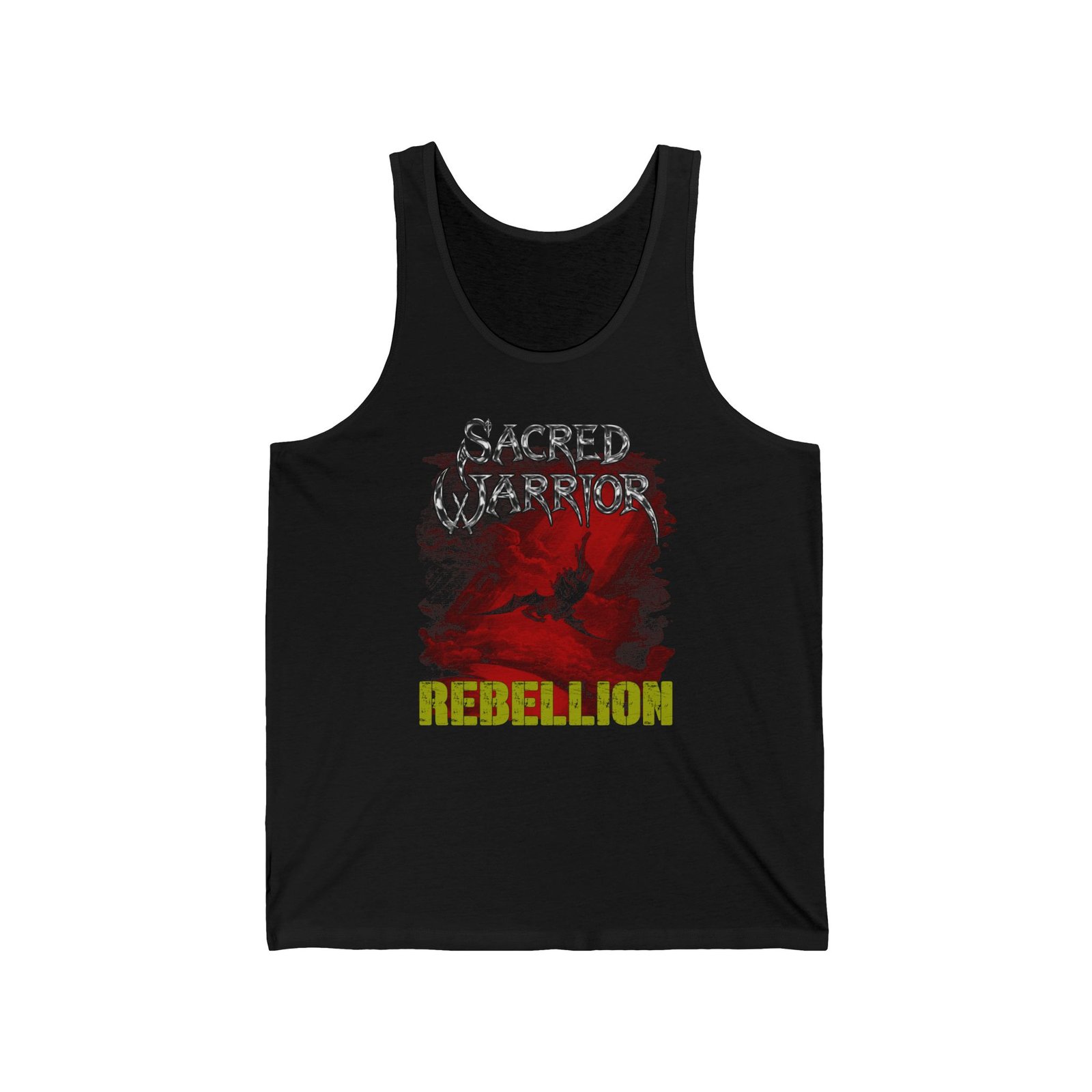 Sacred Warrior - Rebellion (2025) Unisex Jersey Tank Top