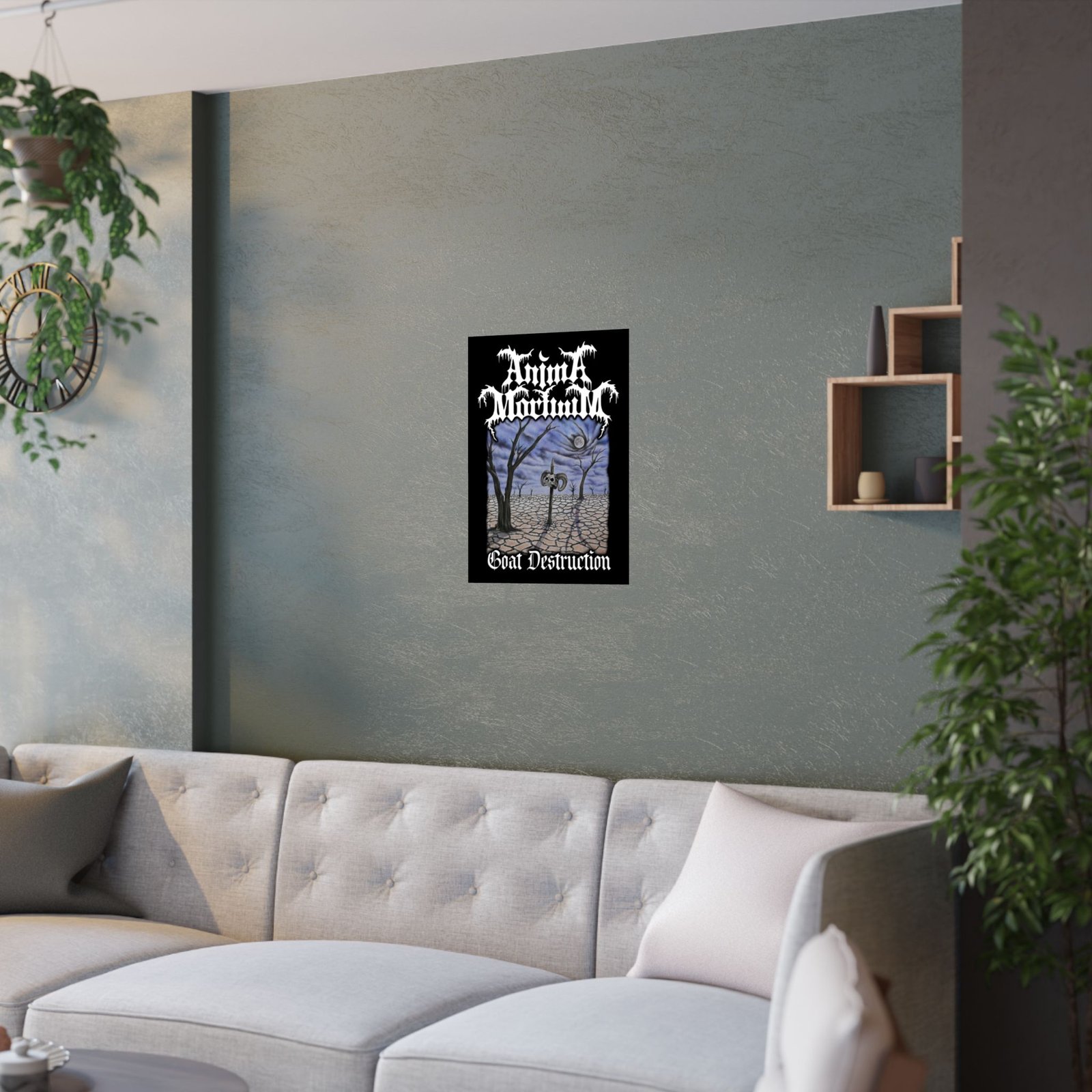 Anima Mortuum - Goat Destruction Poster Prints (210gsm) - Image 4