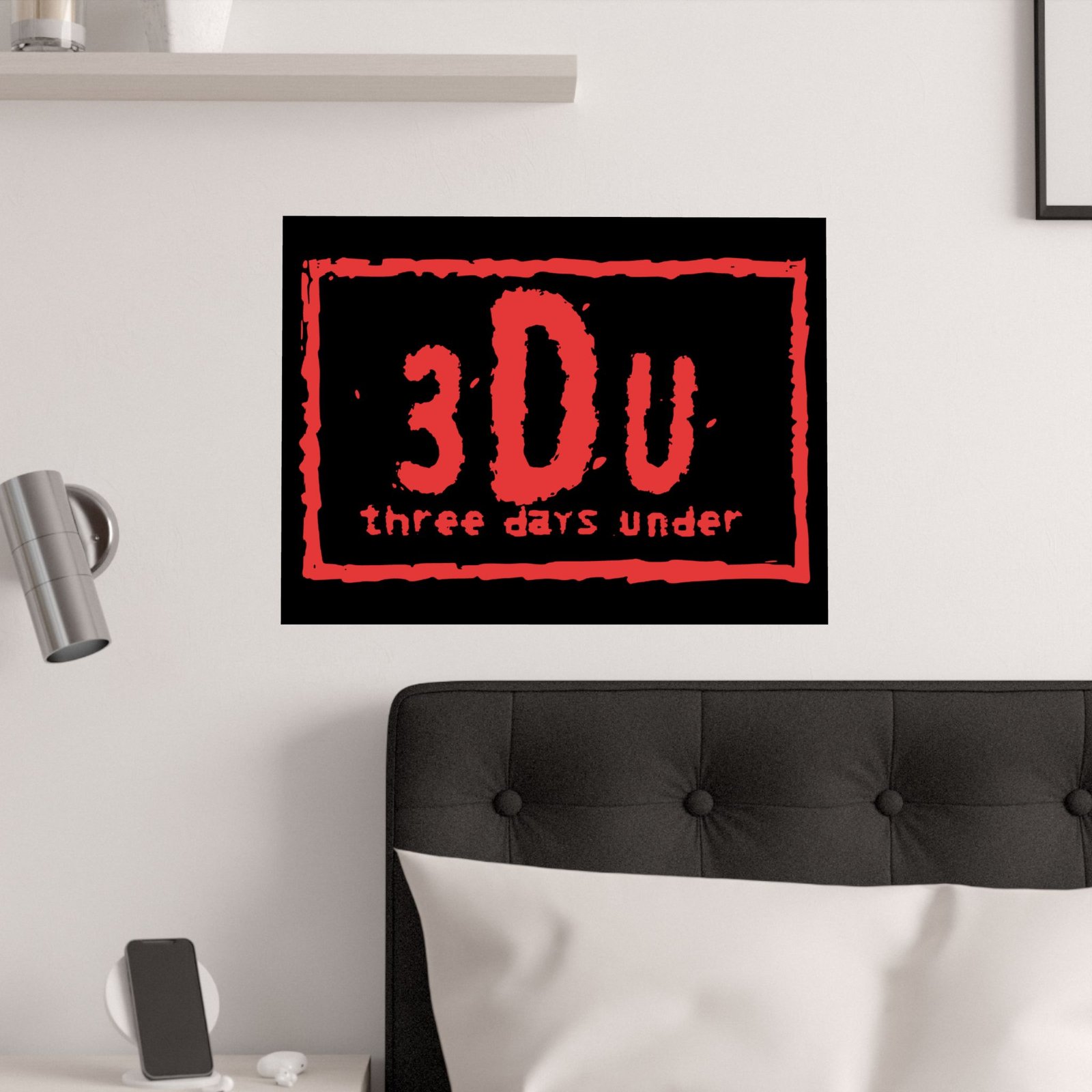 3 Days Under 3DU Poster Prints (210gsm) - Image 3