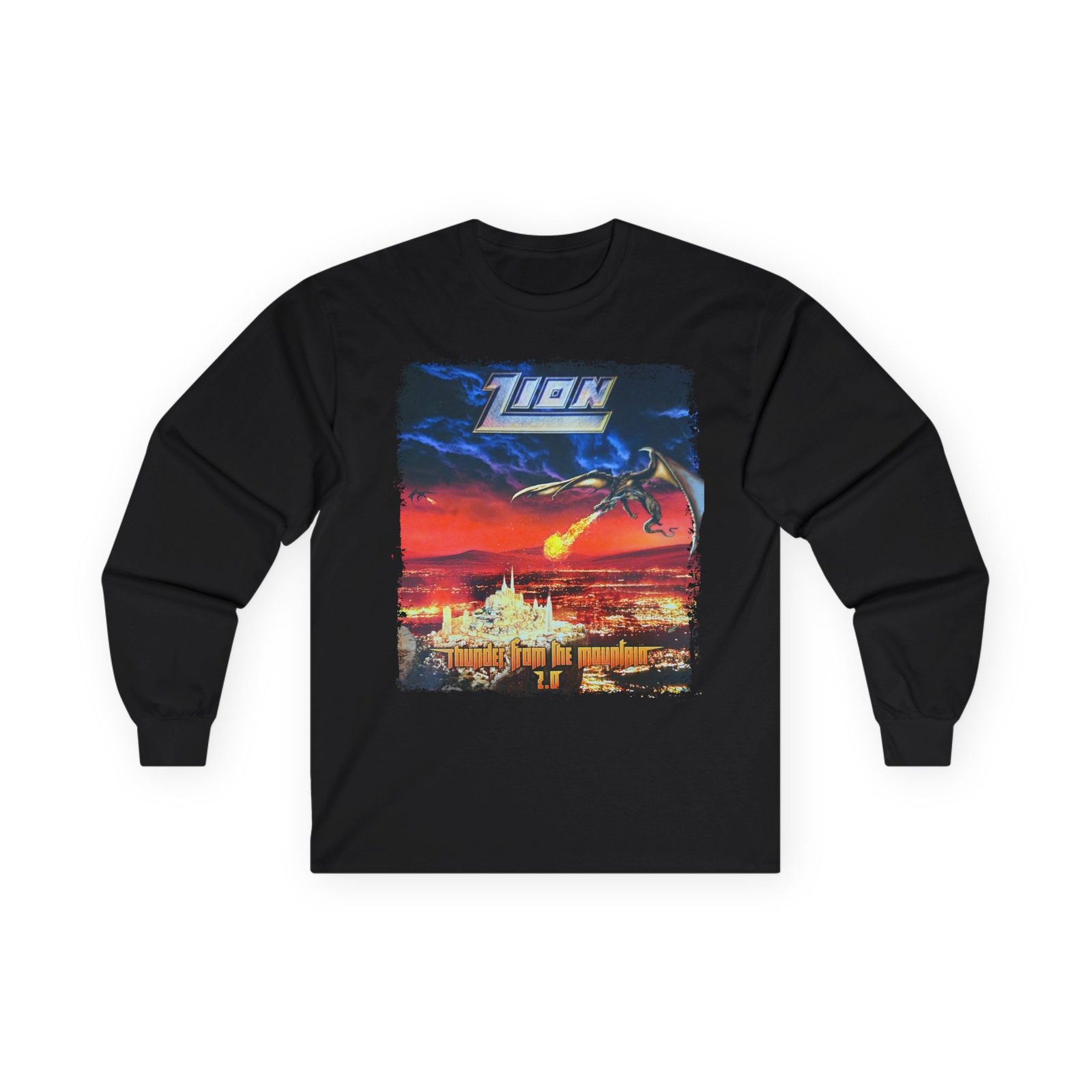 Zion - Thunder From The Mountain 2.0 Long Sleeve Tshirt