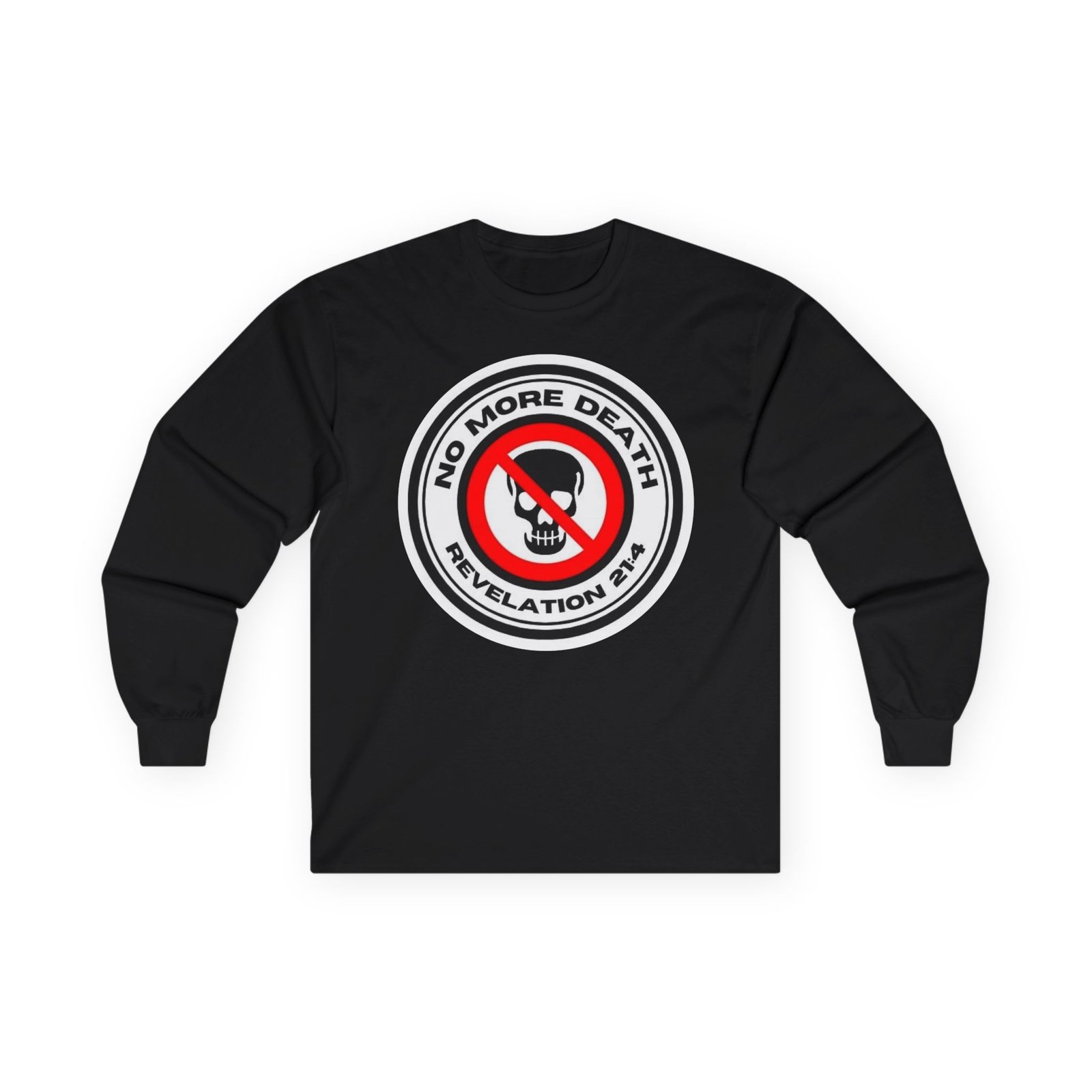 No More Death Logo Long Sleeve Tshirt (2 Sided)