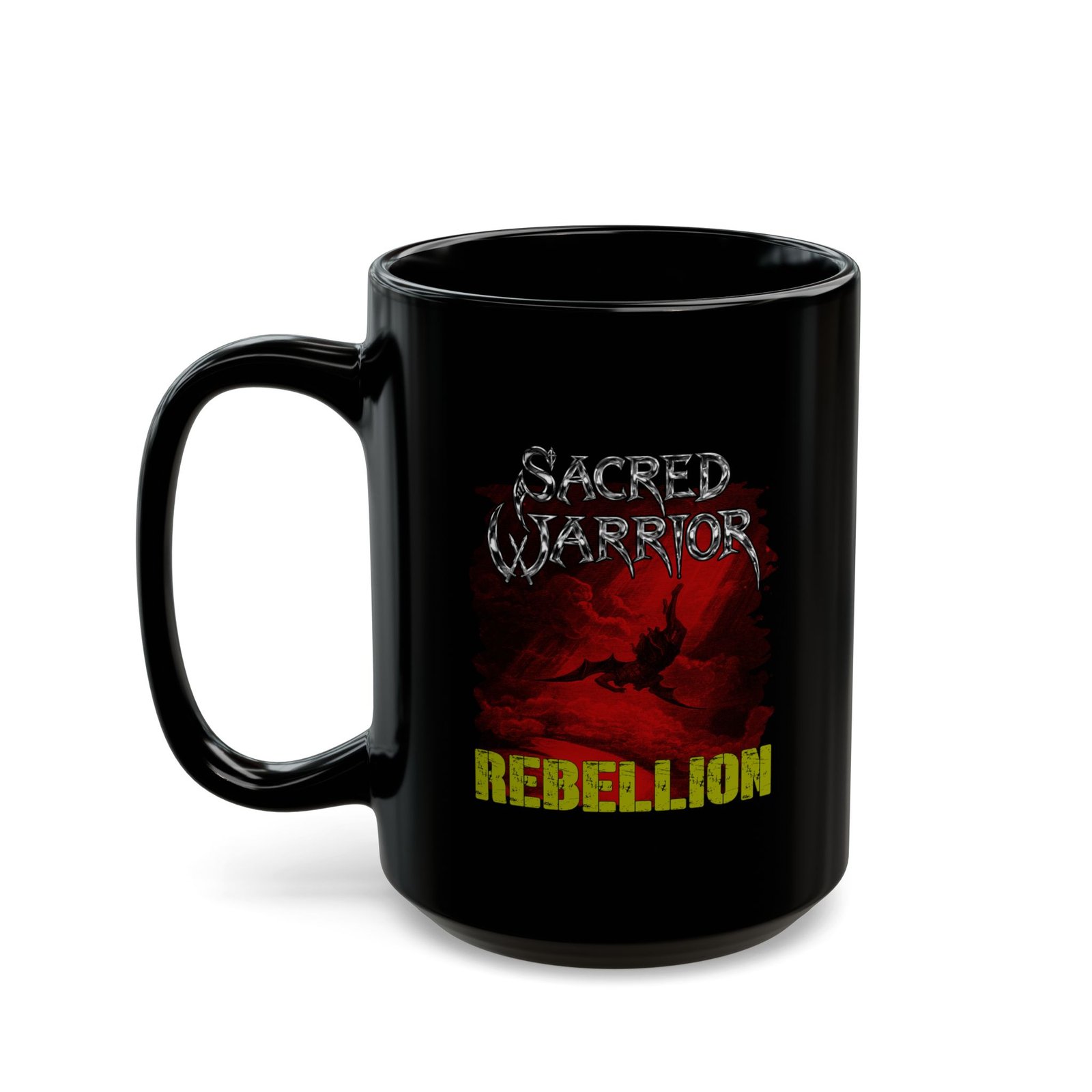 Sacred Warrior - Rebellion (2025) Black mug (11oz, 15oz)