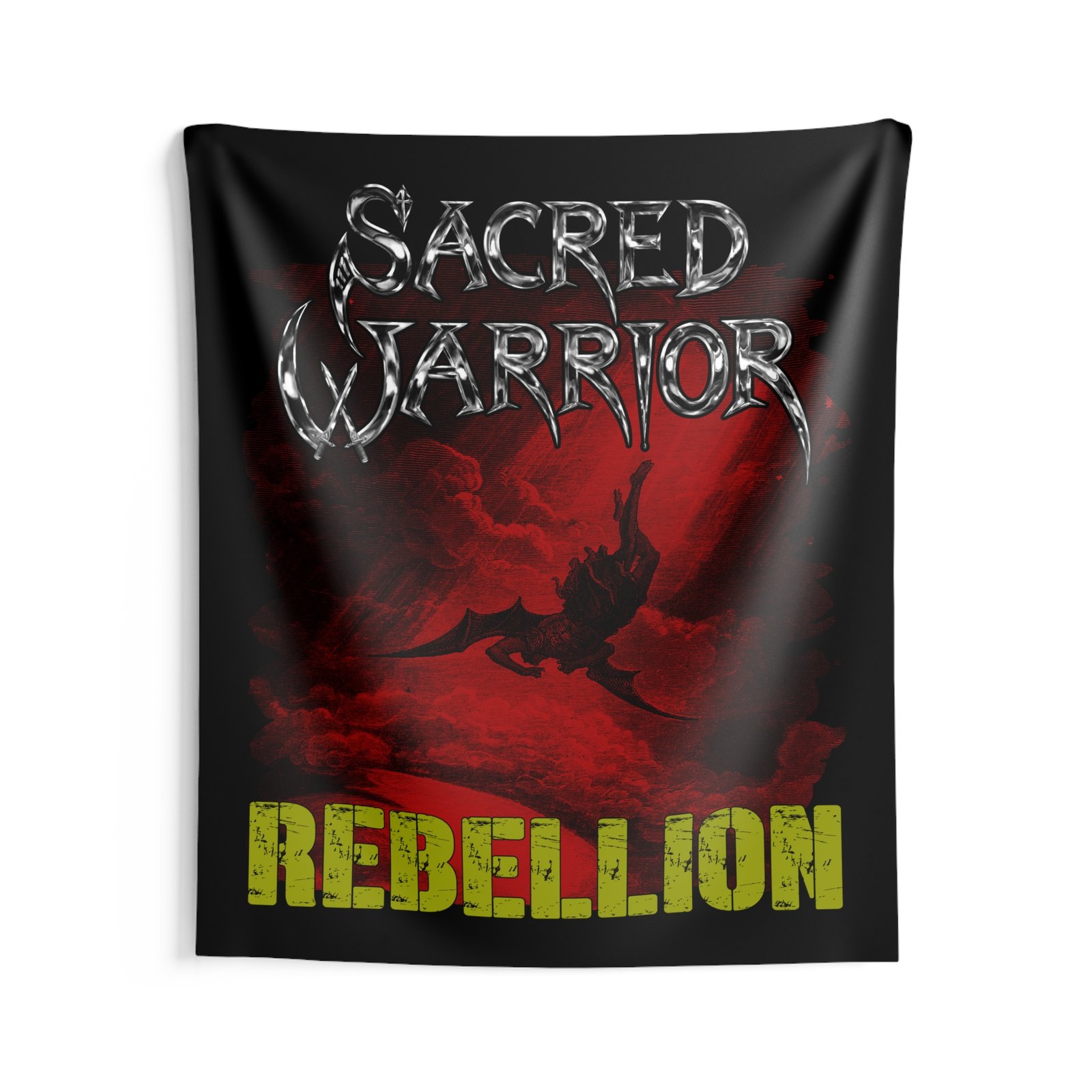 Sacred Warrior - Rebellion (2025) Indoor Wall Tapestries