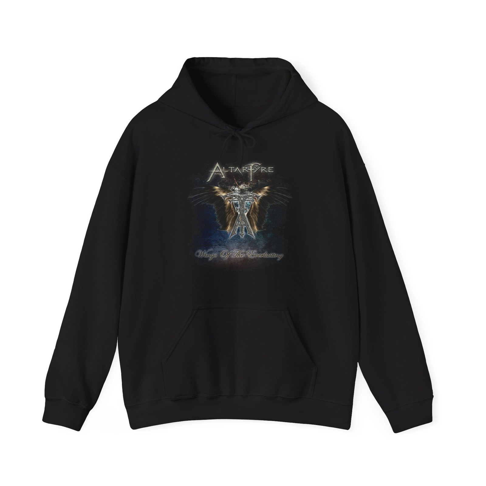 Altarfyre Wings of the Everlasting Pullover Hooded Sweatshirt