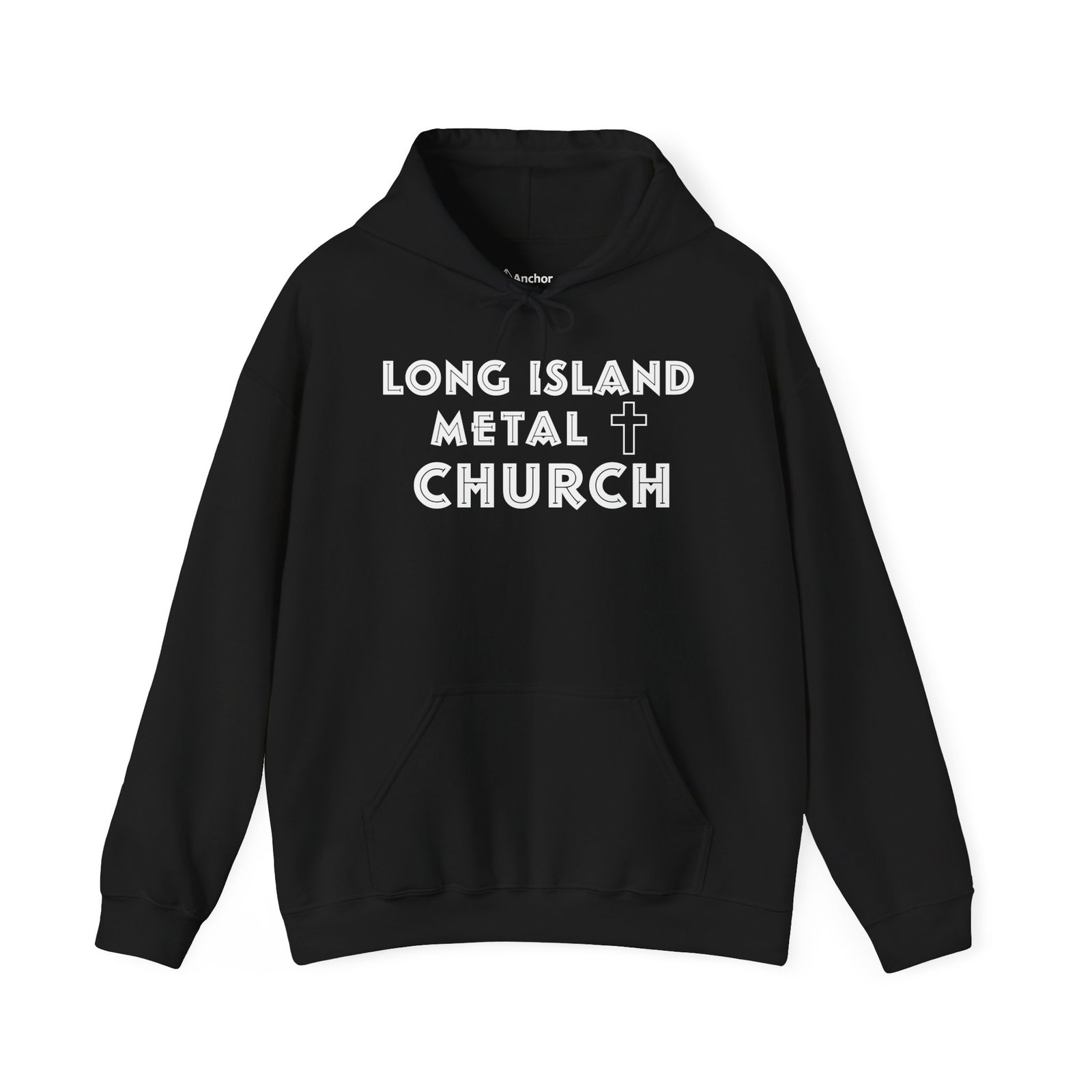 Long Island Metal Church Pullover Hooded Sweatshirt