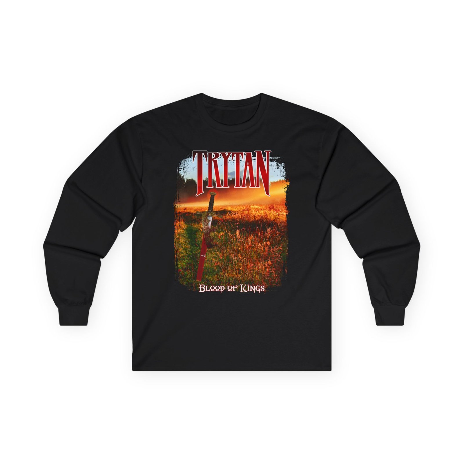 Trytan - Blood Of Kings Long Sleeve Tshirt (2-Sided)