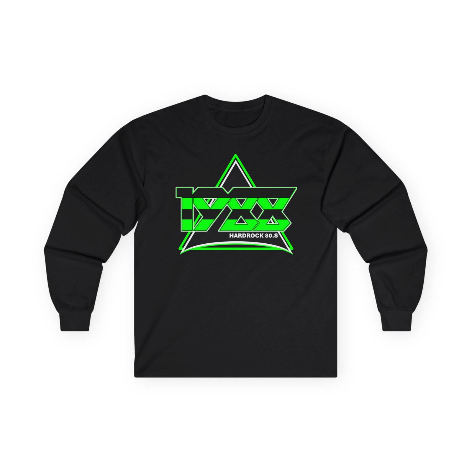 1988 Green Stryped Long Sleeve Tshirt