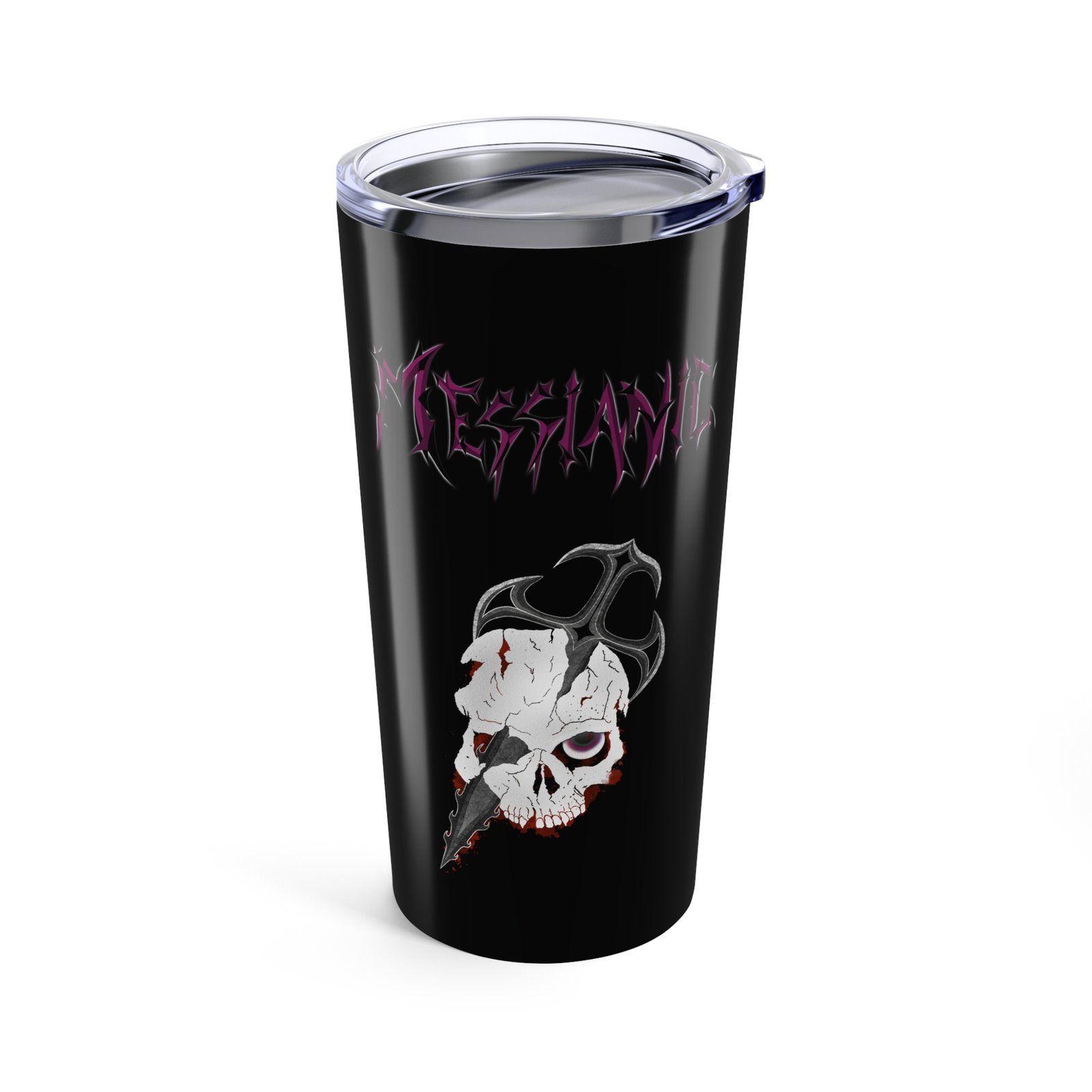 Messianic Skull Logo 20oz Stainless Steel Tumbler