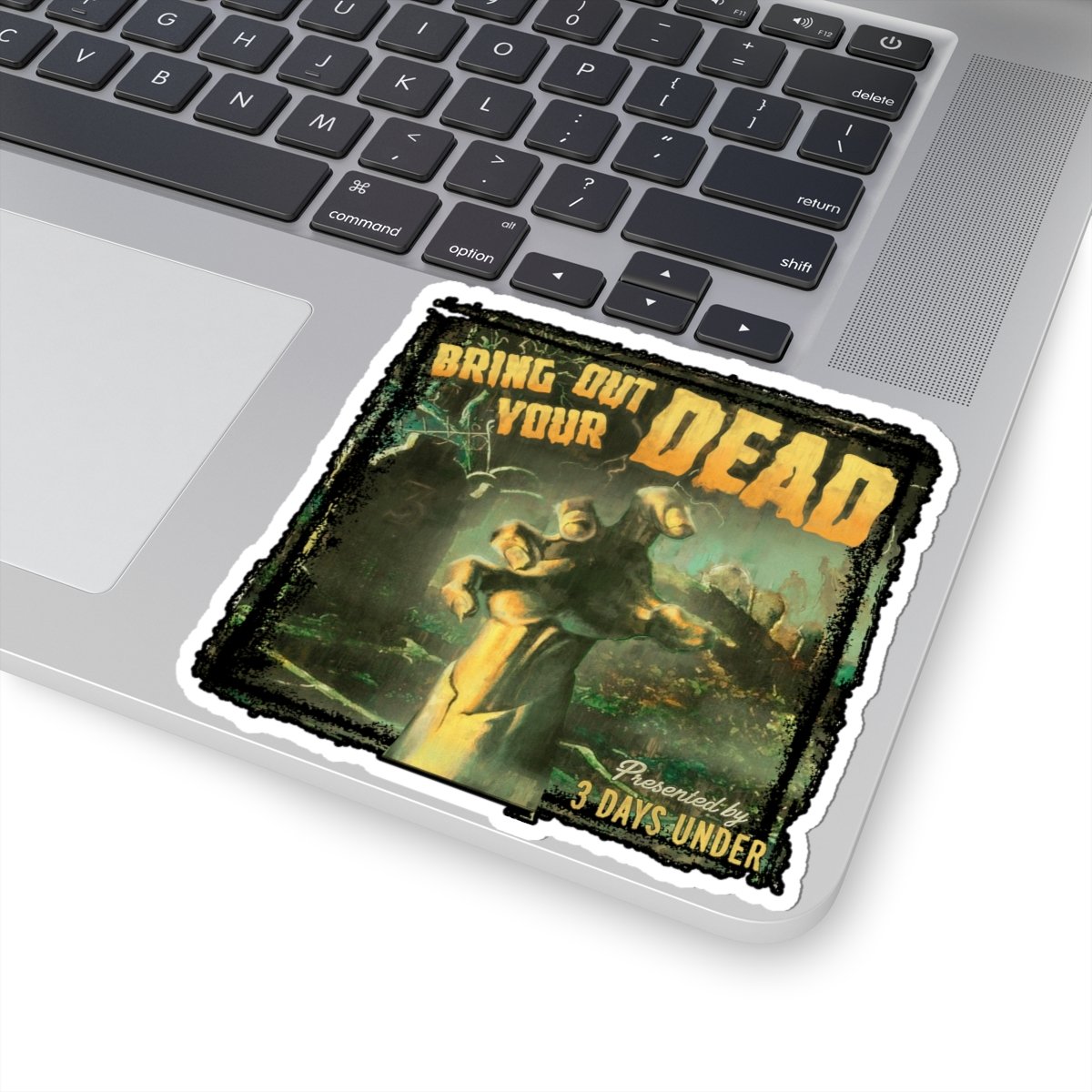 3 Days Under Logo Die Cut Stickers - Image 11