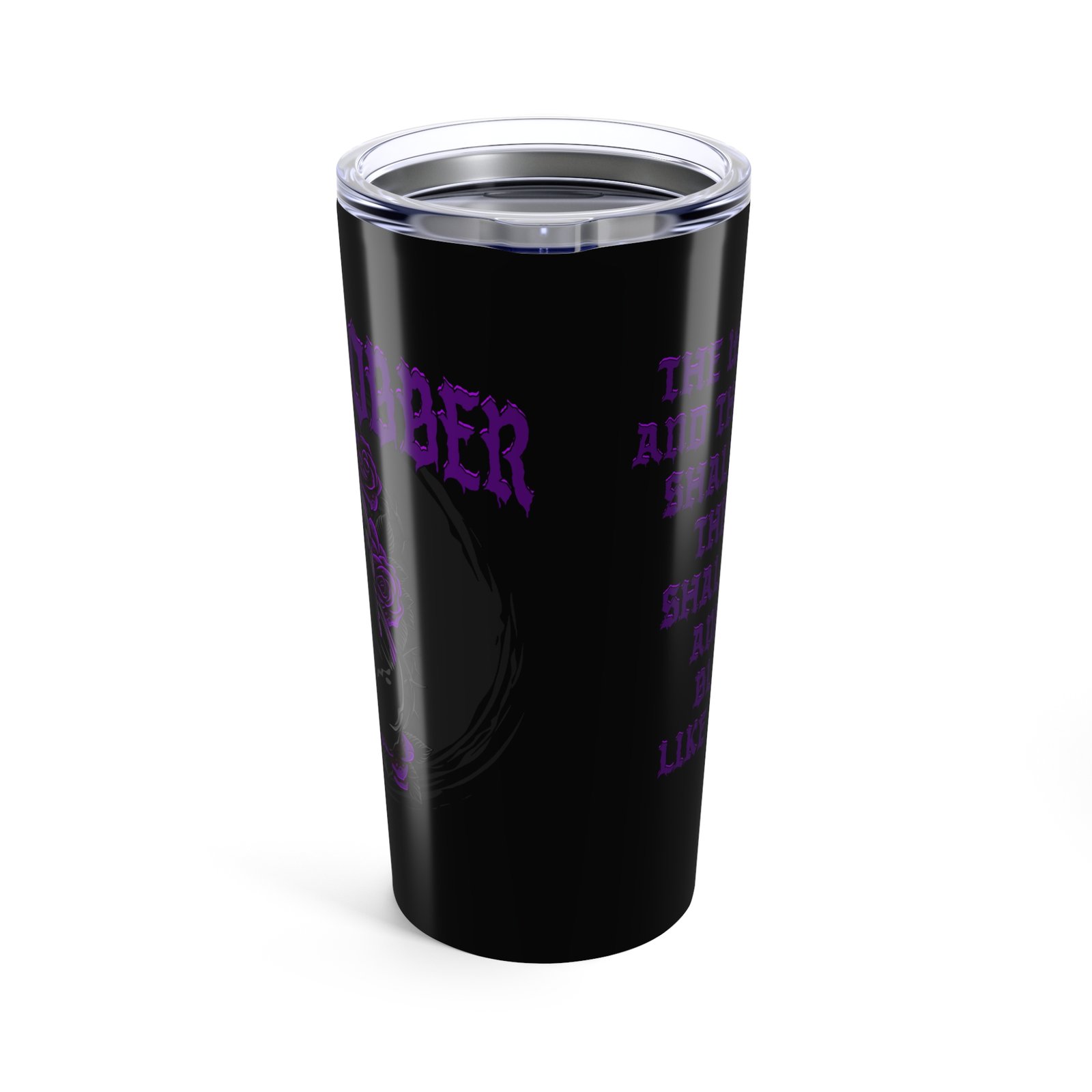 Grave Robber - Black Roses 20oz Stainless Steel Tumbler - Image 2