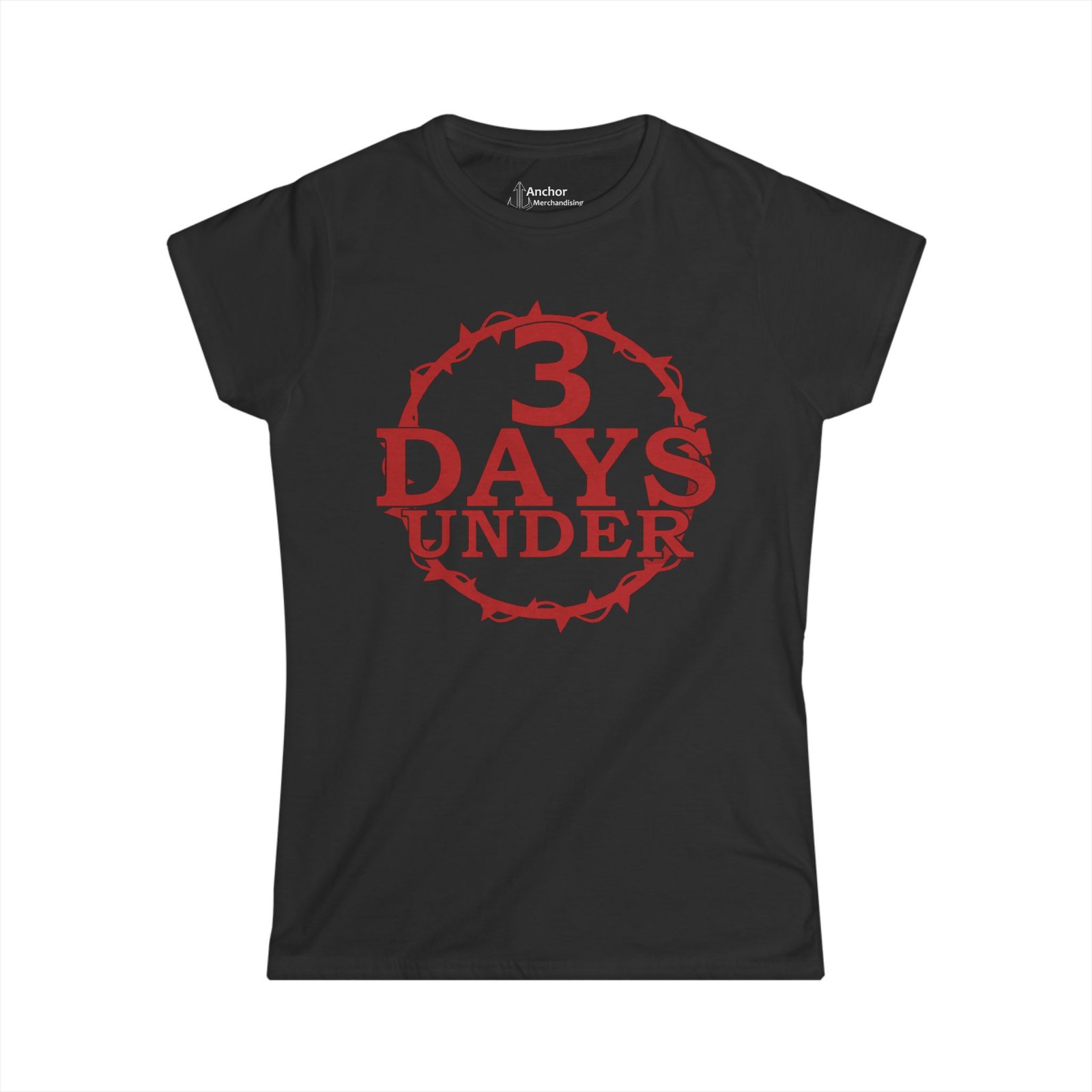 3 Days Under Logo Women's Short Sleeve Tshirt
