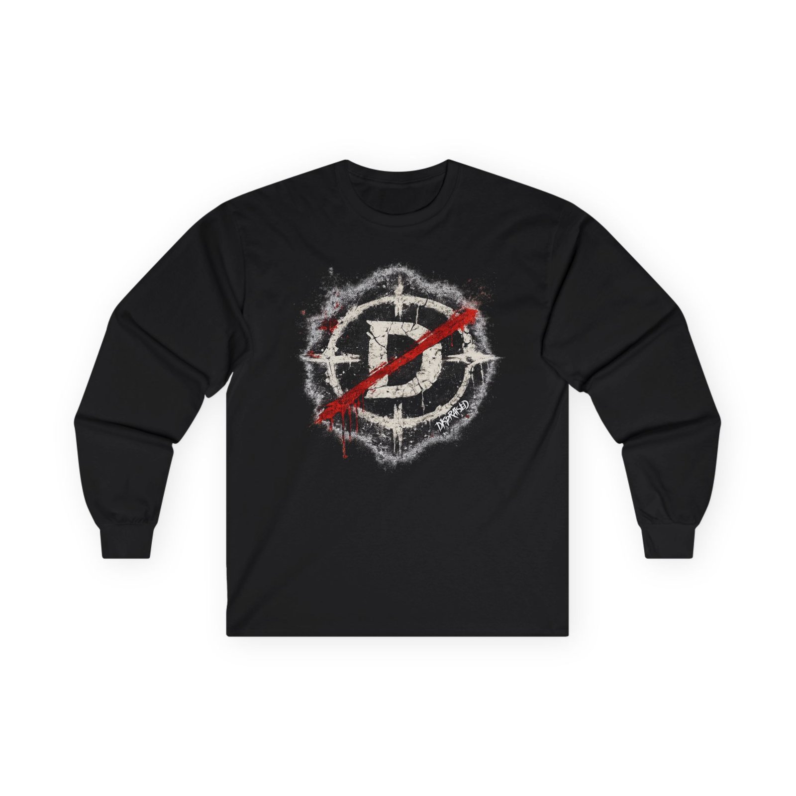 Dispraised Insignia Long Sleeve Tshirt