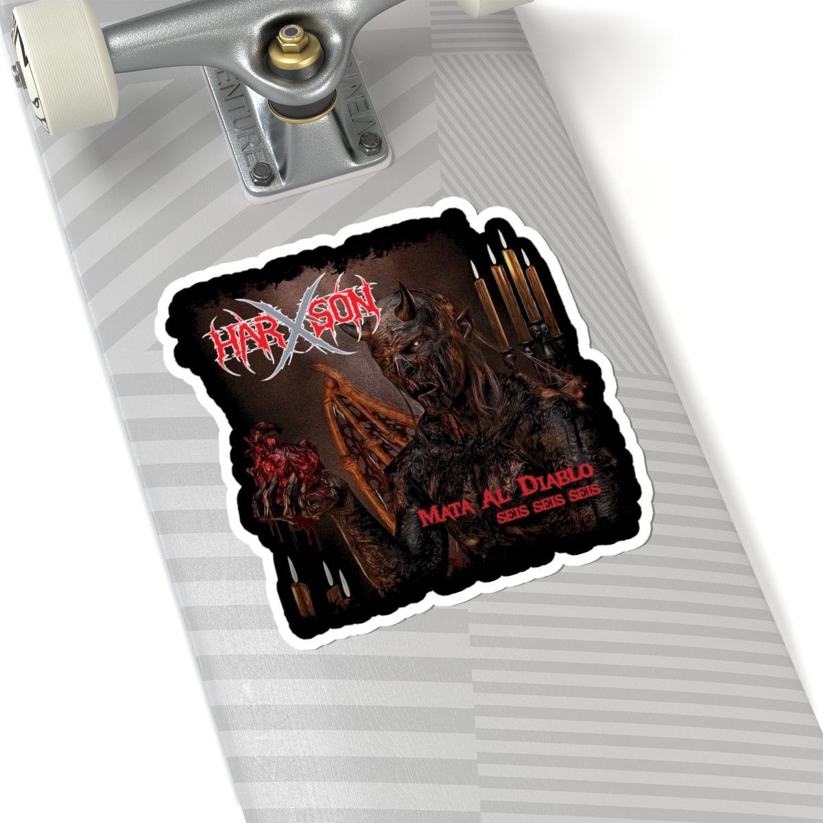 HarXson - Mata Al Diablo Die Cut Stickers
