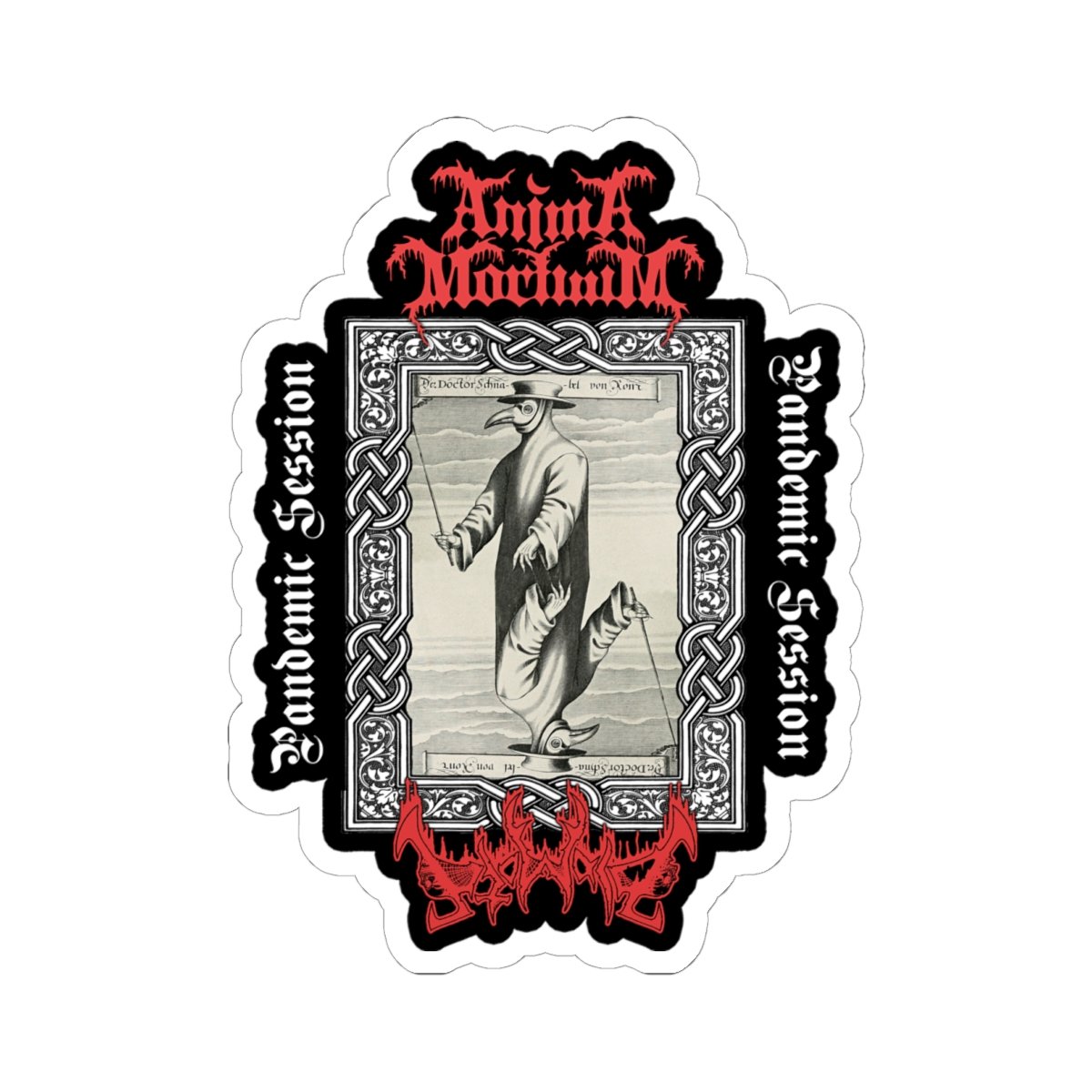 Anima Mortuum - Pandemic Session Die Cut Stickers - Image 2