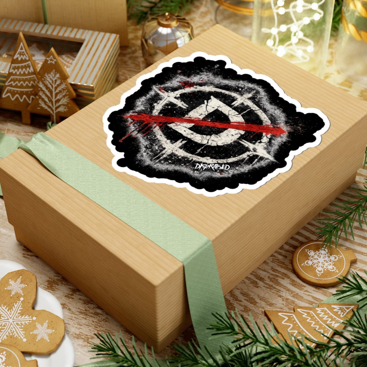 Dispraised Insignia Die Cut Stickers - Image 3