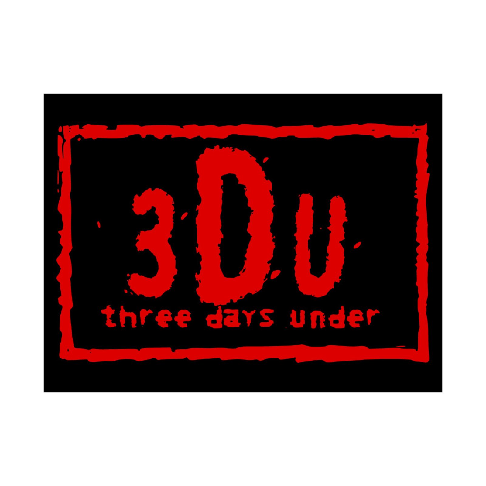 3 Days Under 3DU Poster Prints (210gsm)