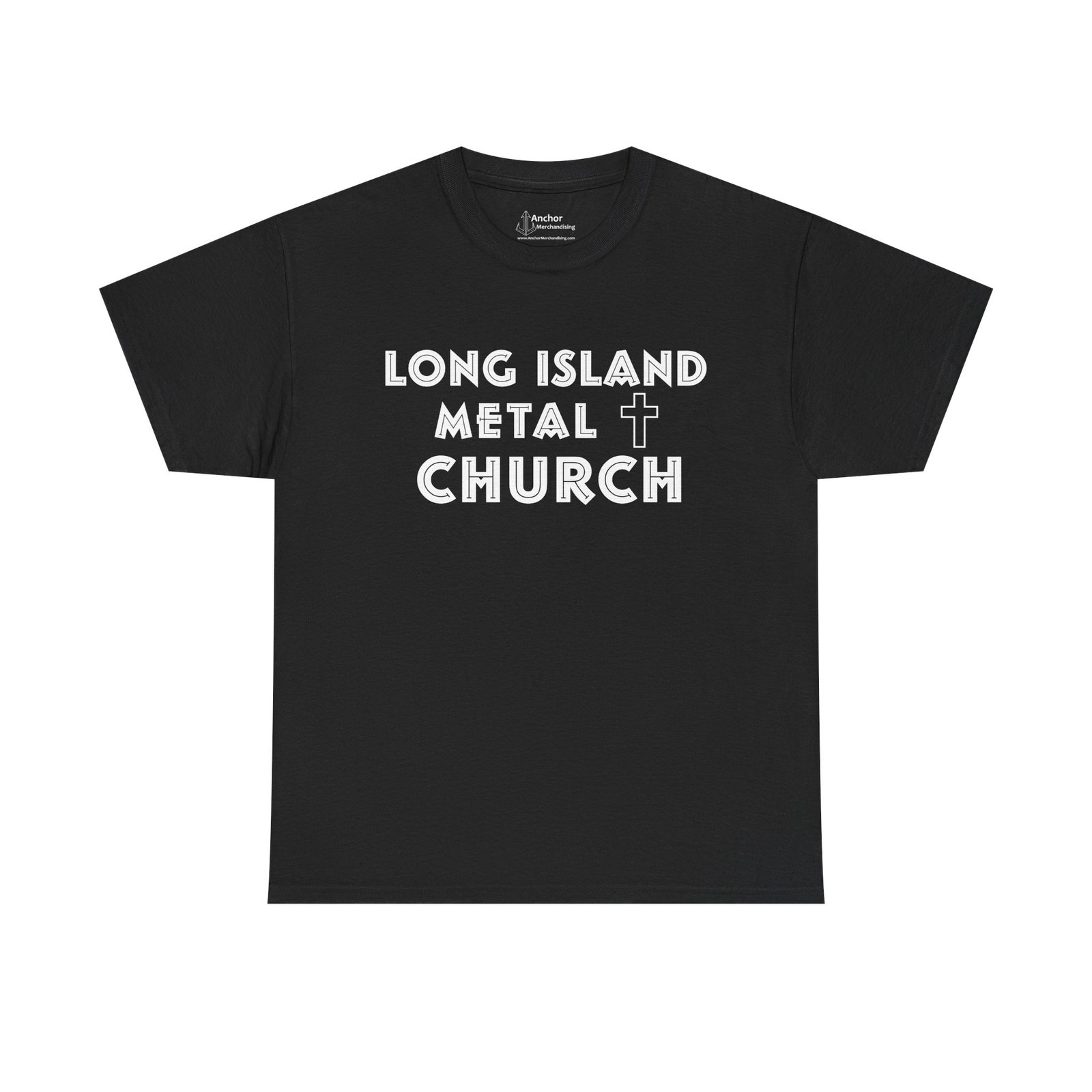 Long Island Metal Church Short Sleeve T-shirt