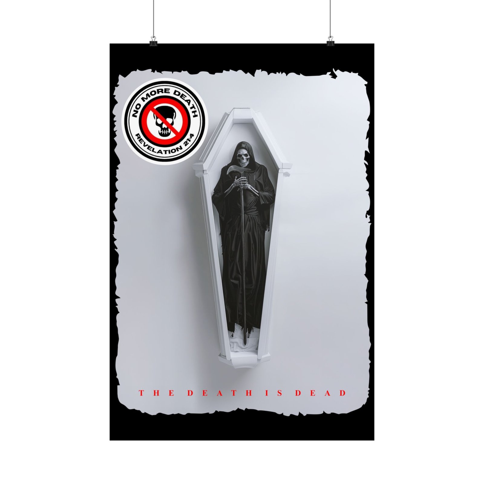 No More Death - The Death Is Dead Poster Prints (210gsm)