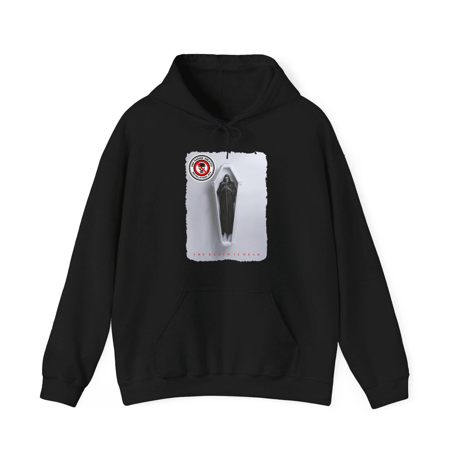 No More Death - The Death Is Dead Pullover Hooded Sweatshirt (2 Sided)