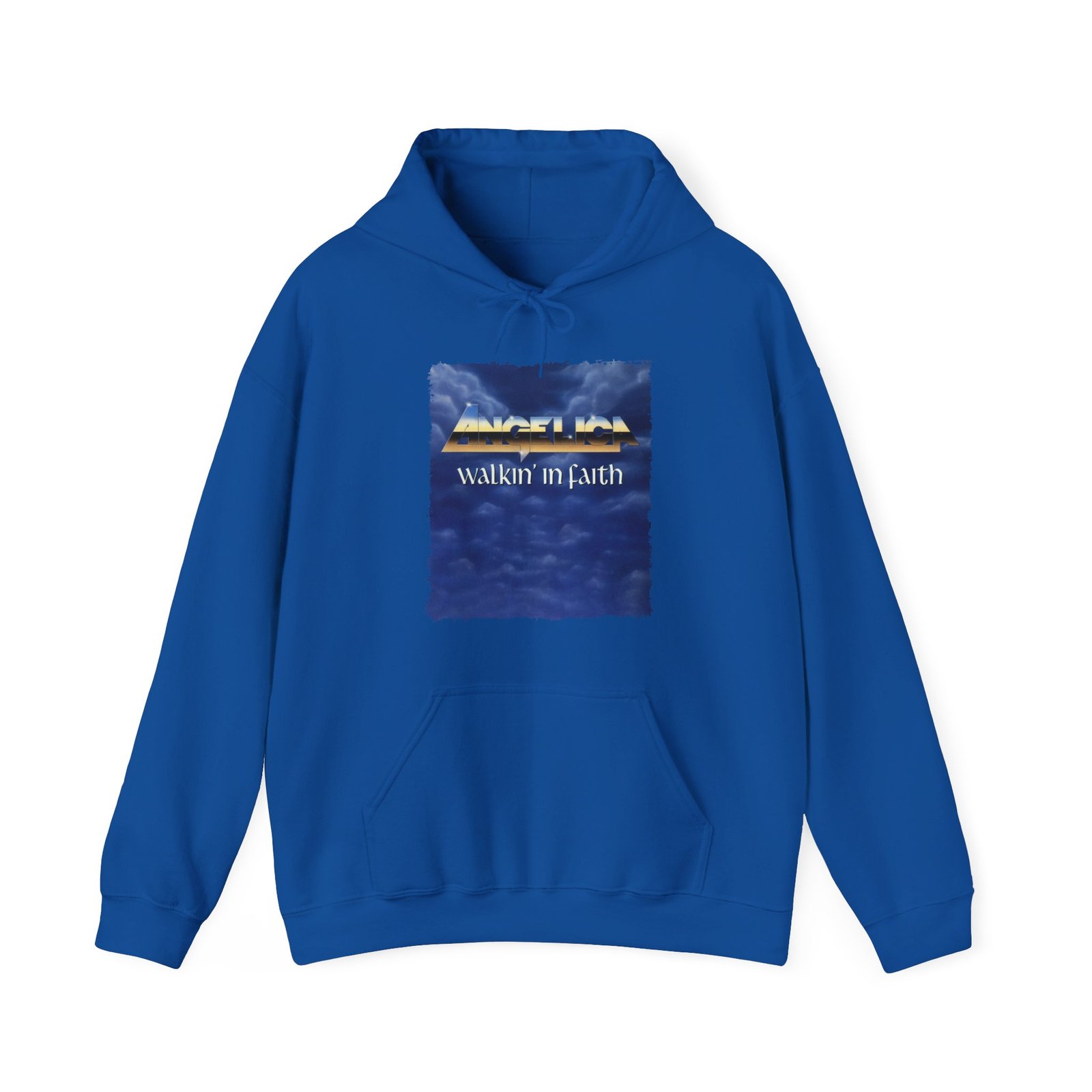 Angelica - Walkin' In Faith Pullover Hooded Sweatshirt - Image 5