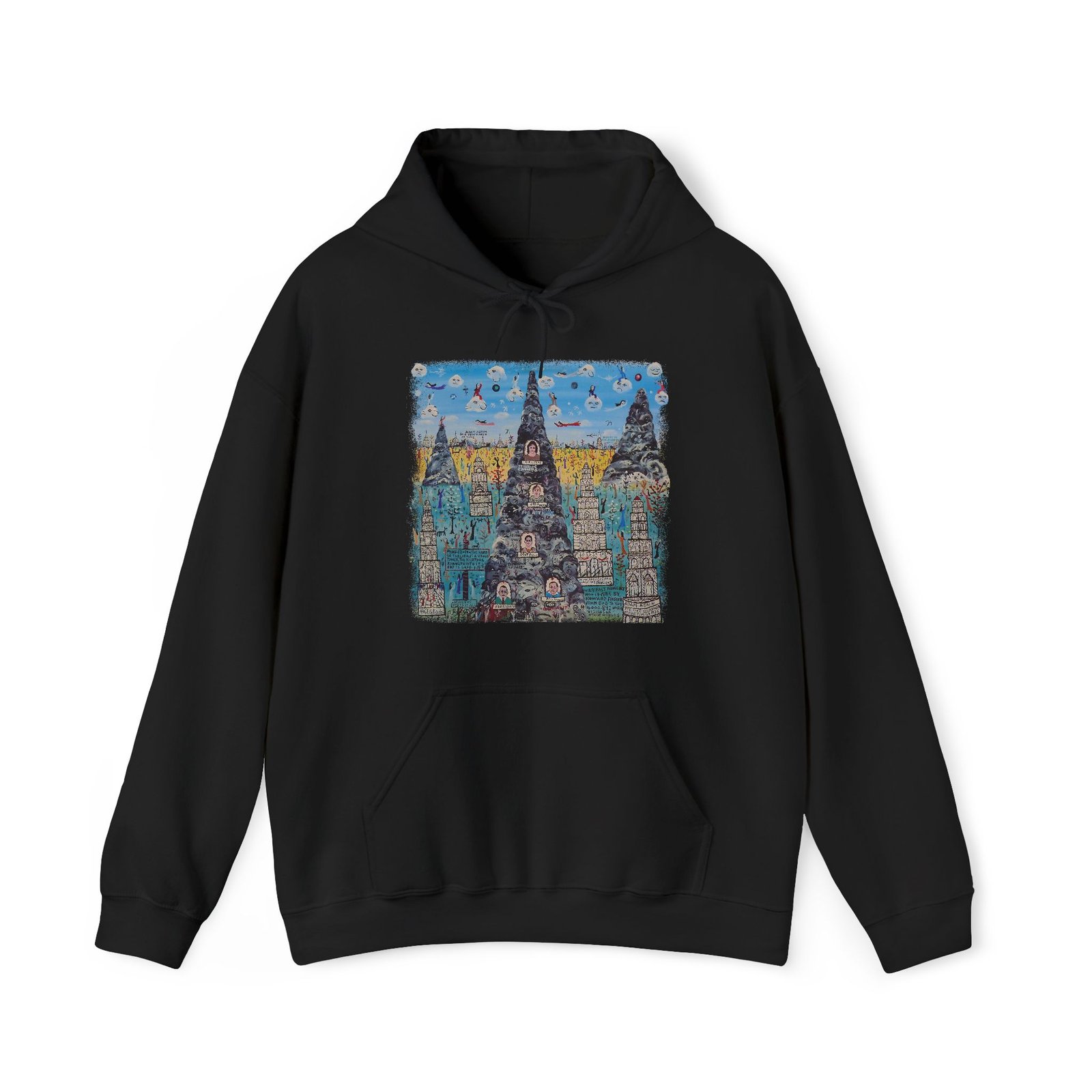 Adam Again - In A New World Of Time Pullover Hooded Sweatshirt