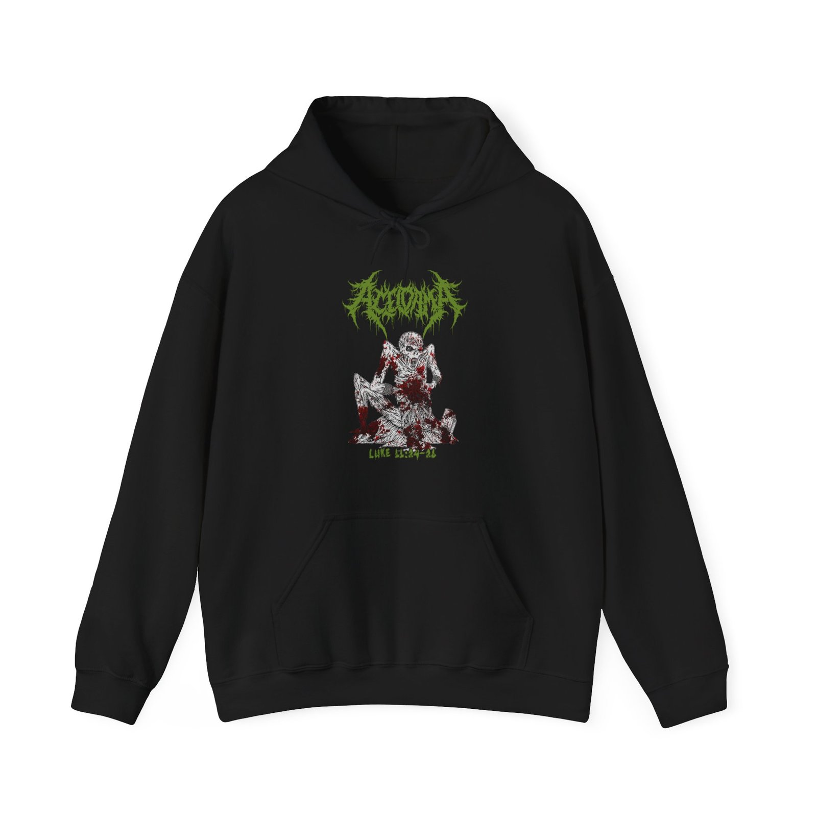 Aceldama - Zombified Carcass Pullover Hooded Sweatshirt (2-Sided)