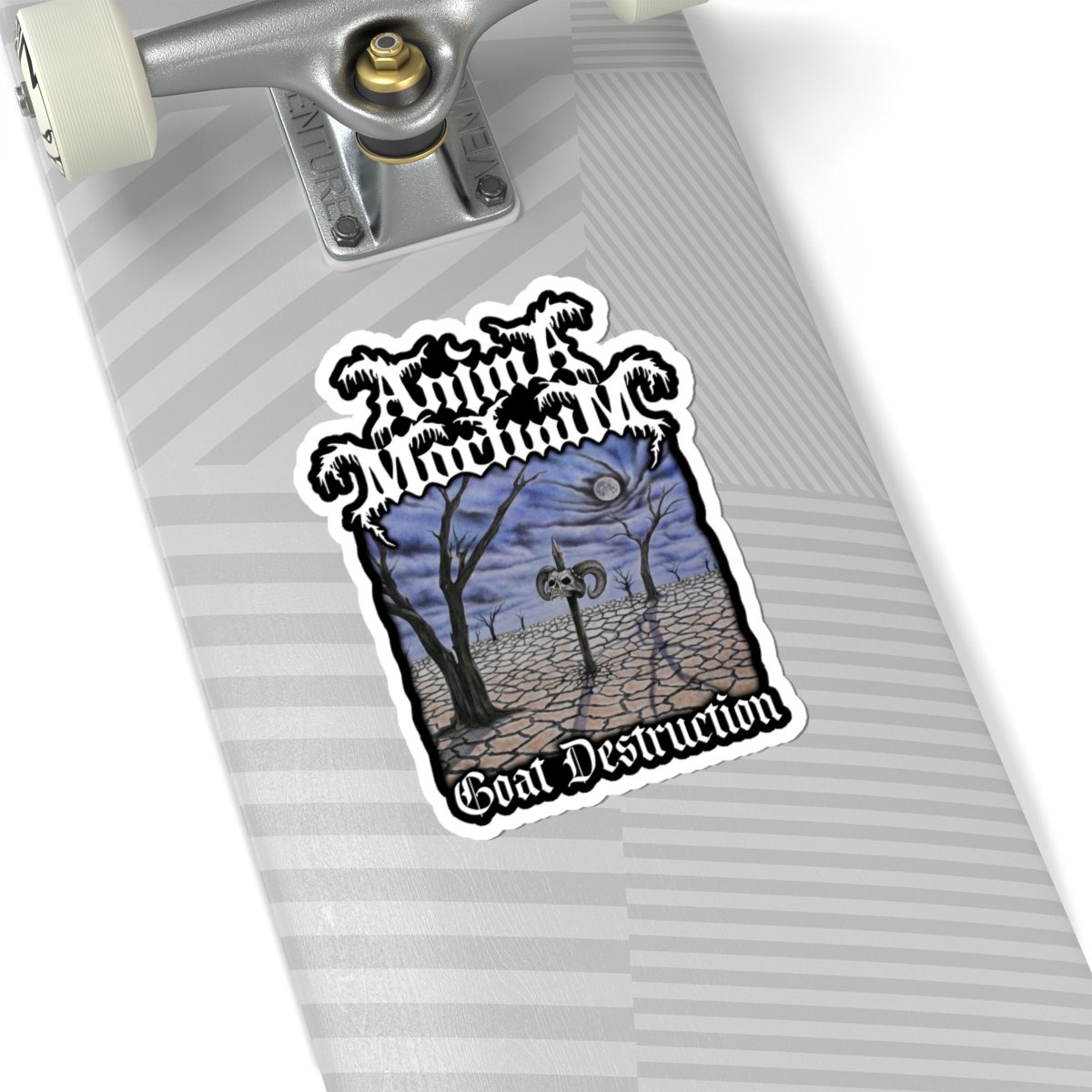 Anima Mortuum - Goat Destruction Die Cut Stickers