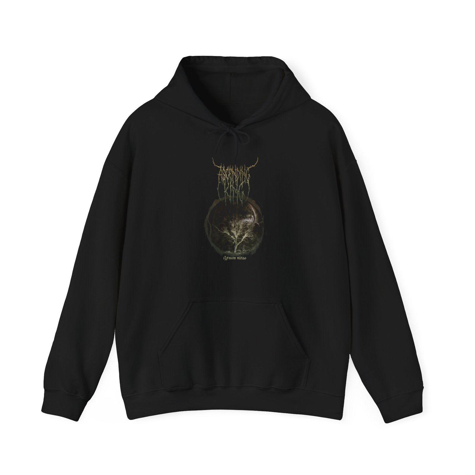 Ascending King - Lignus Vitae Pullover Hooded Sweatshirt (2-Sided)