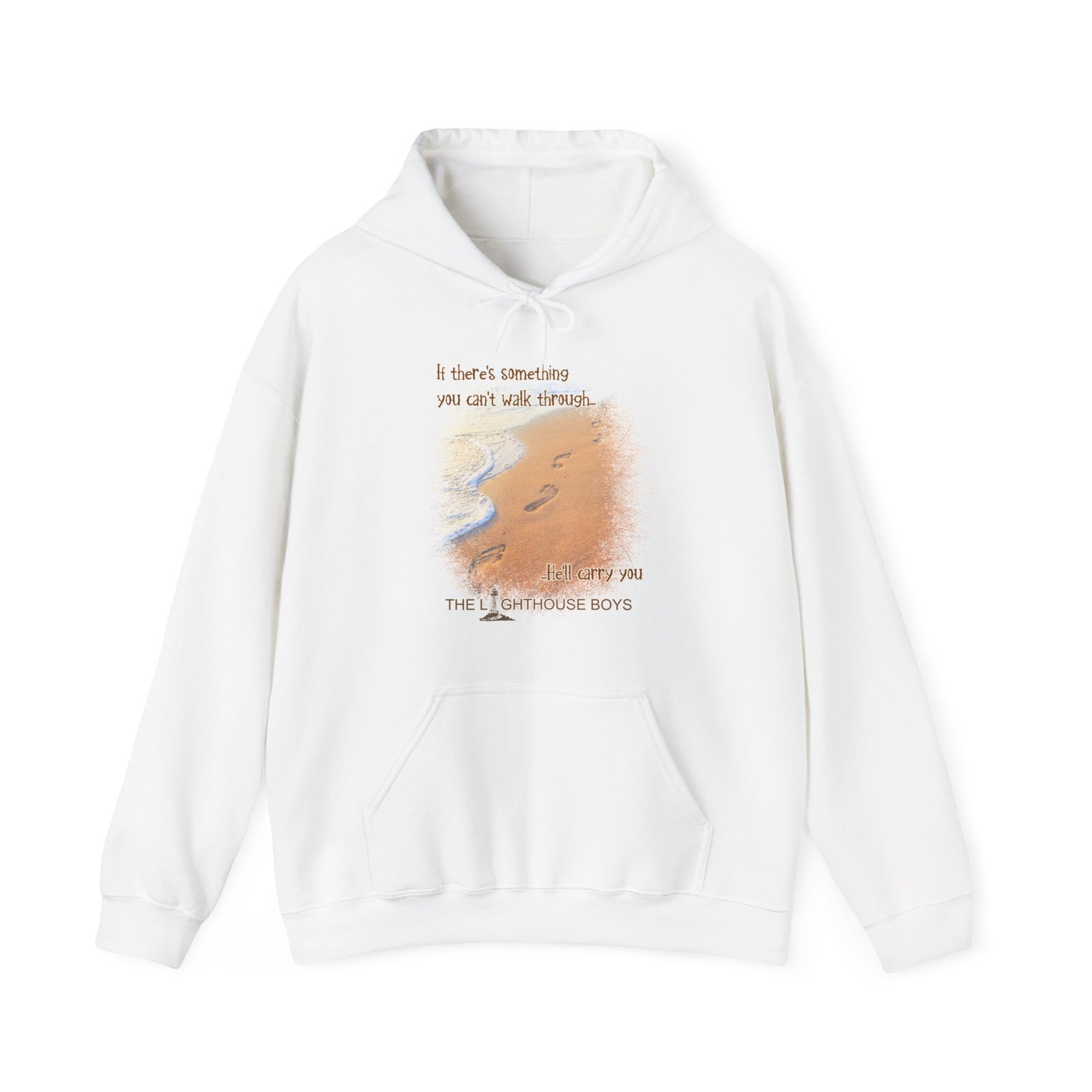 The Lighthouse Boys - He'll Carry You Pullover Hooded Sweatshirt