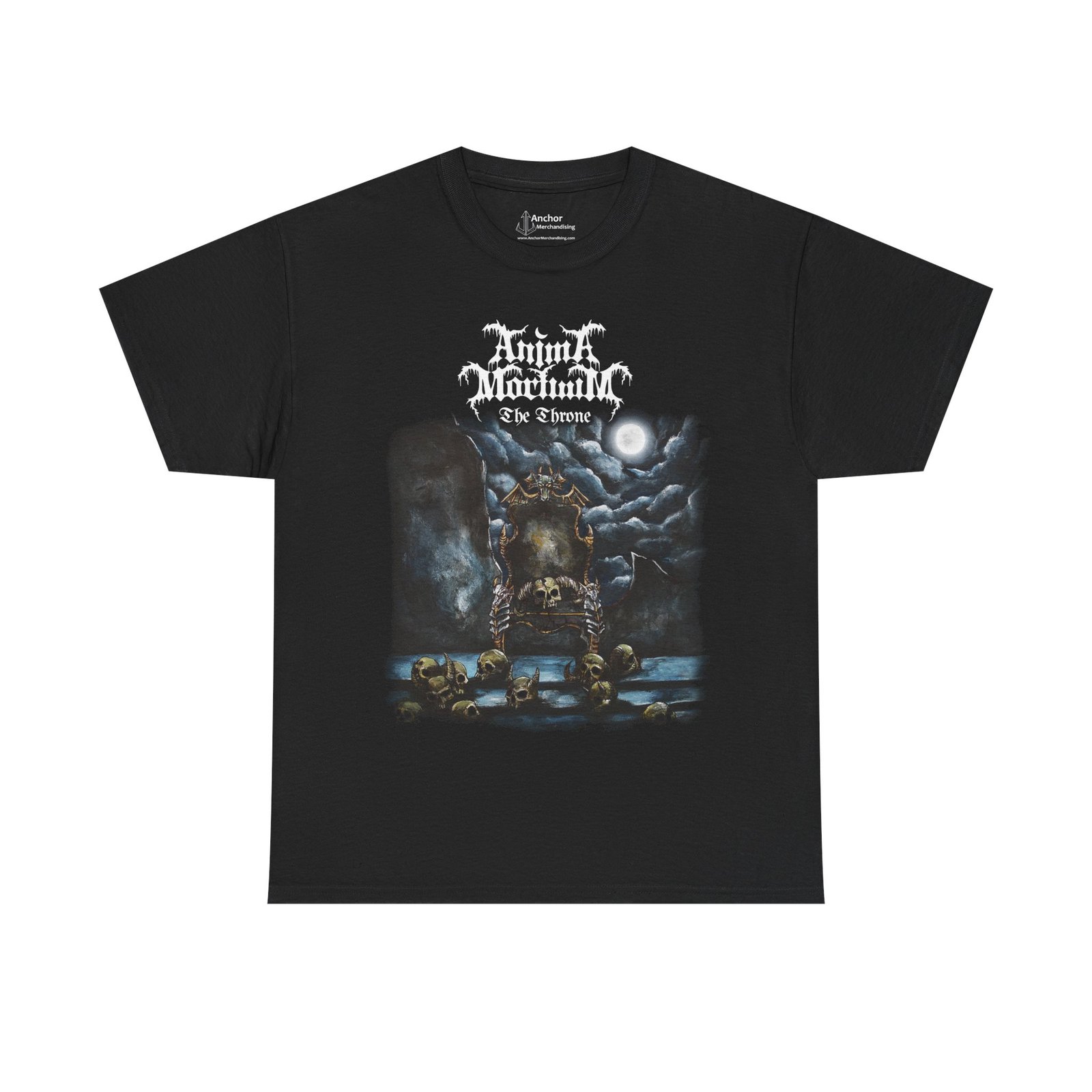 Anima Mortuum - The Throne Short Sleeve Tshirt (2-Sided)