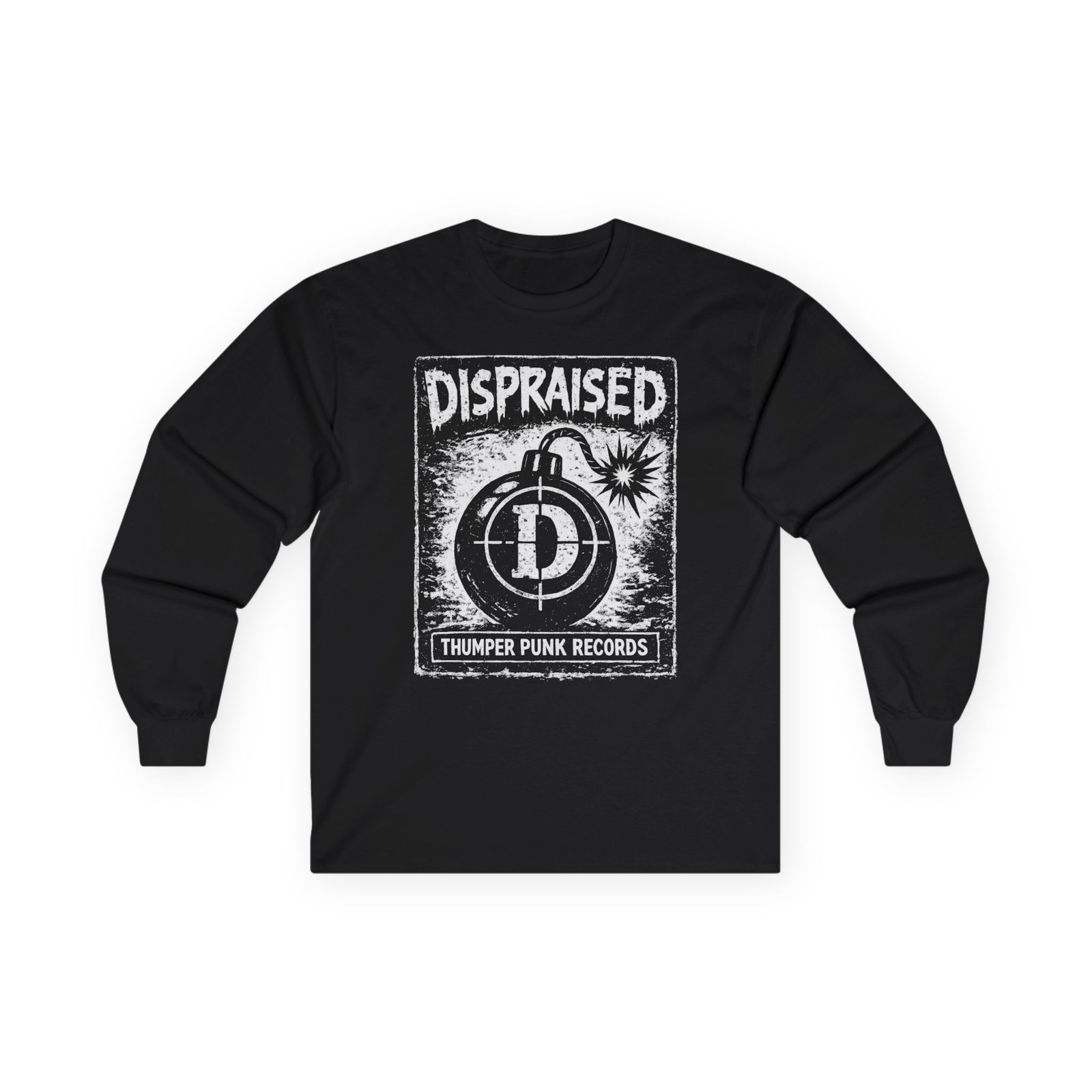 Dispraised - Thumper Punk Records Long Sleeve Tshirt