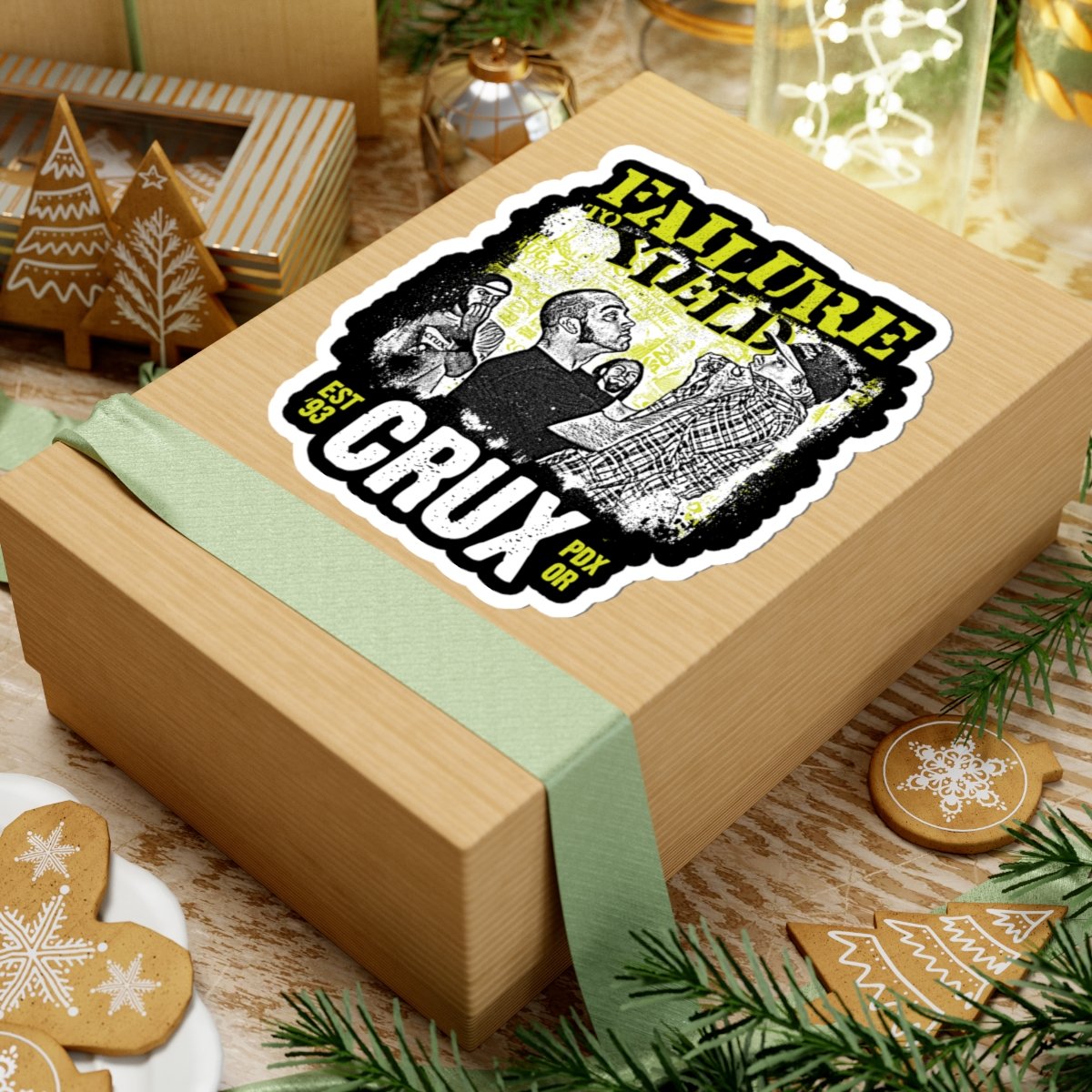 Crux - Failure To Yield Die Cut Stickers - Image 3