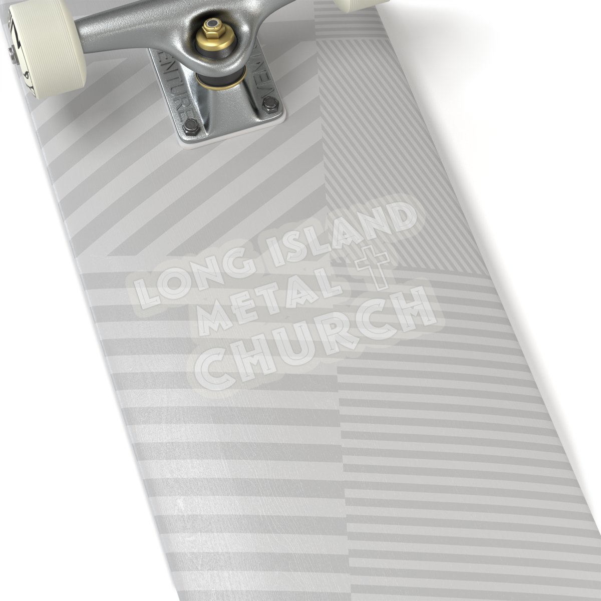 Long Island Metal Church Die Cut Stickers