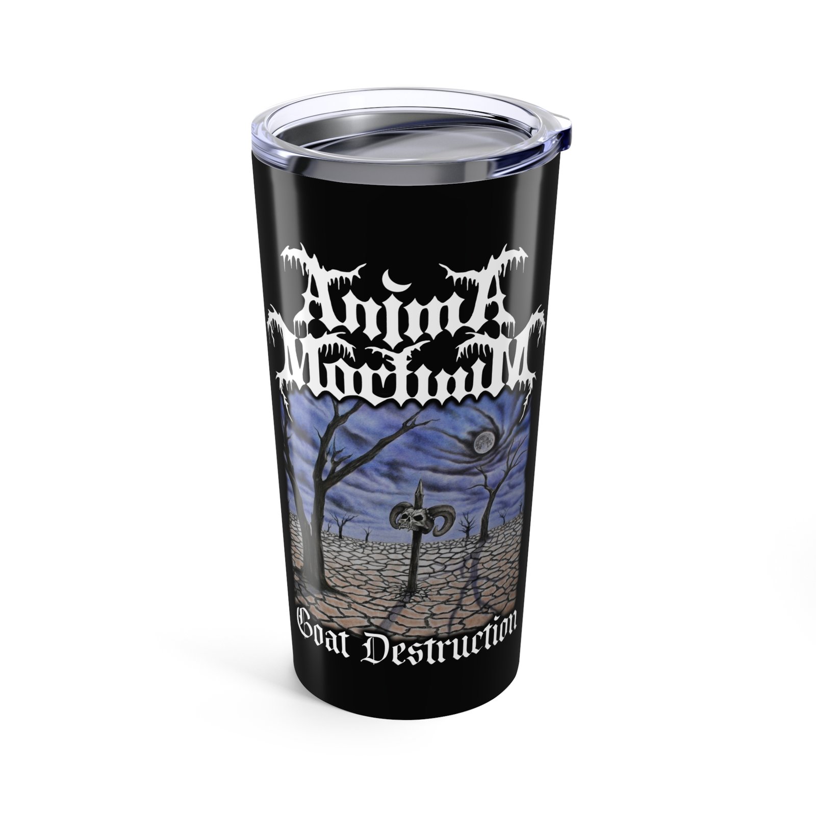 Anima Mortuum - Goat Destruction 20oz Stainless Steel Tumbler