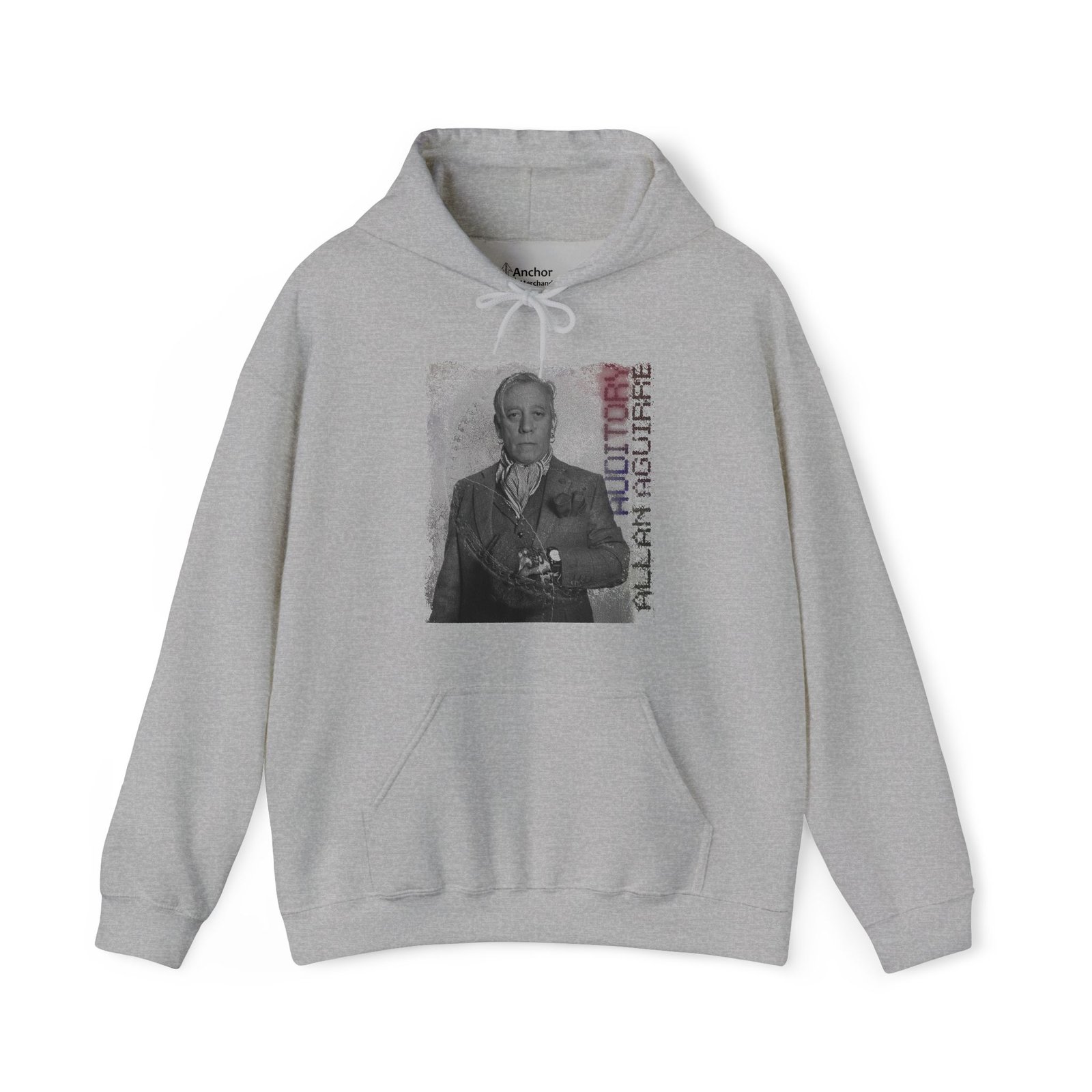Allan Aguirre - Auditory  Pullover Hooded Sweatshirt
