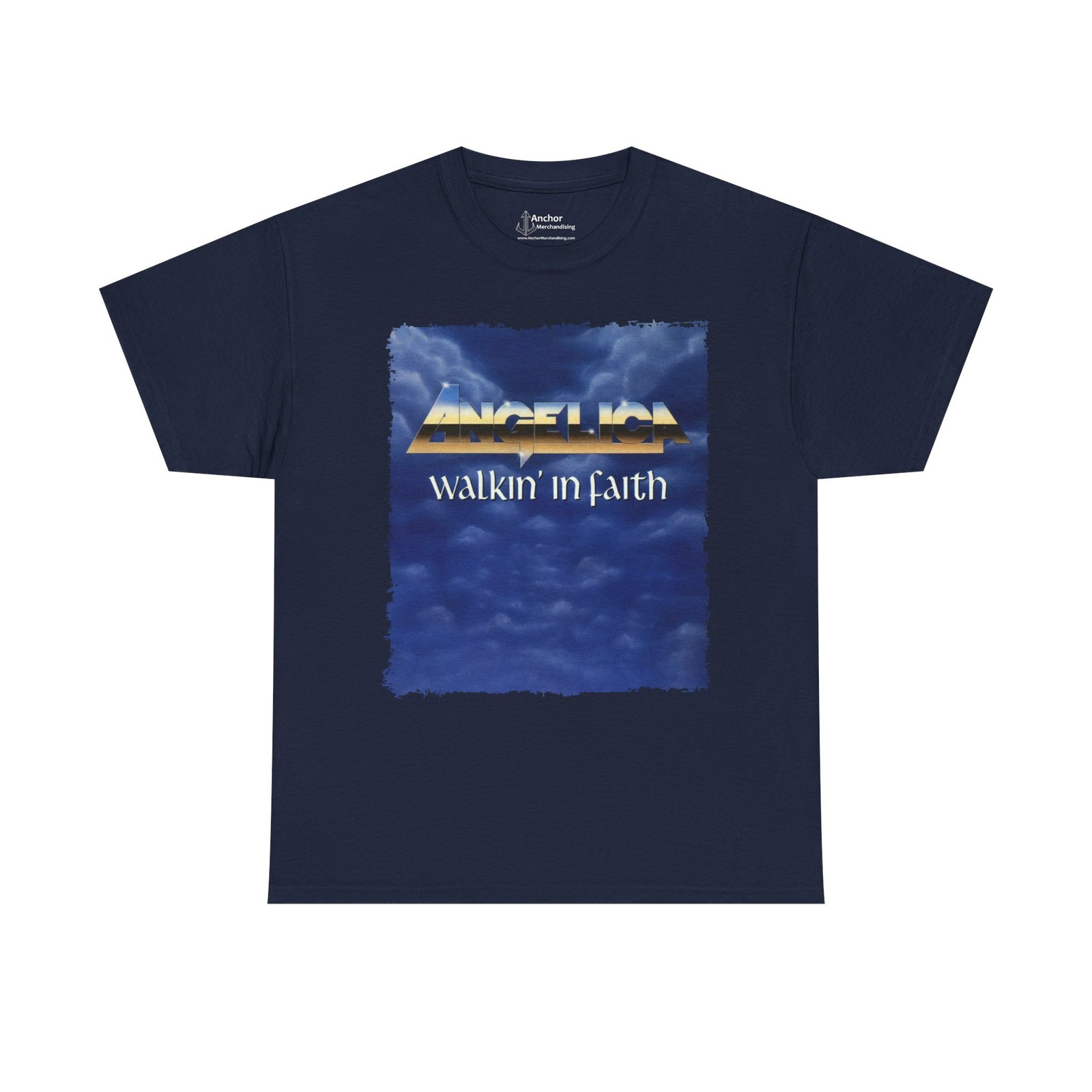 Angelica - Walkin' In Faith Short Sleeve Tshirt